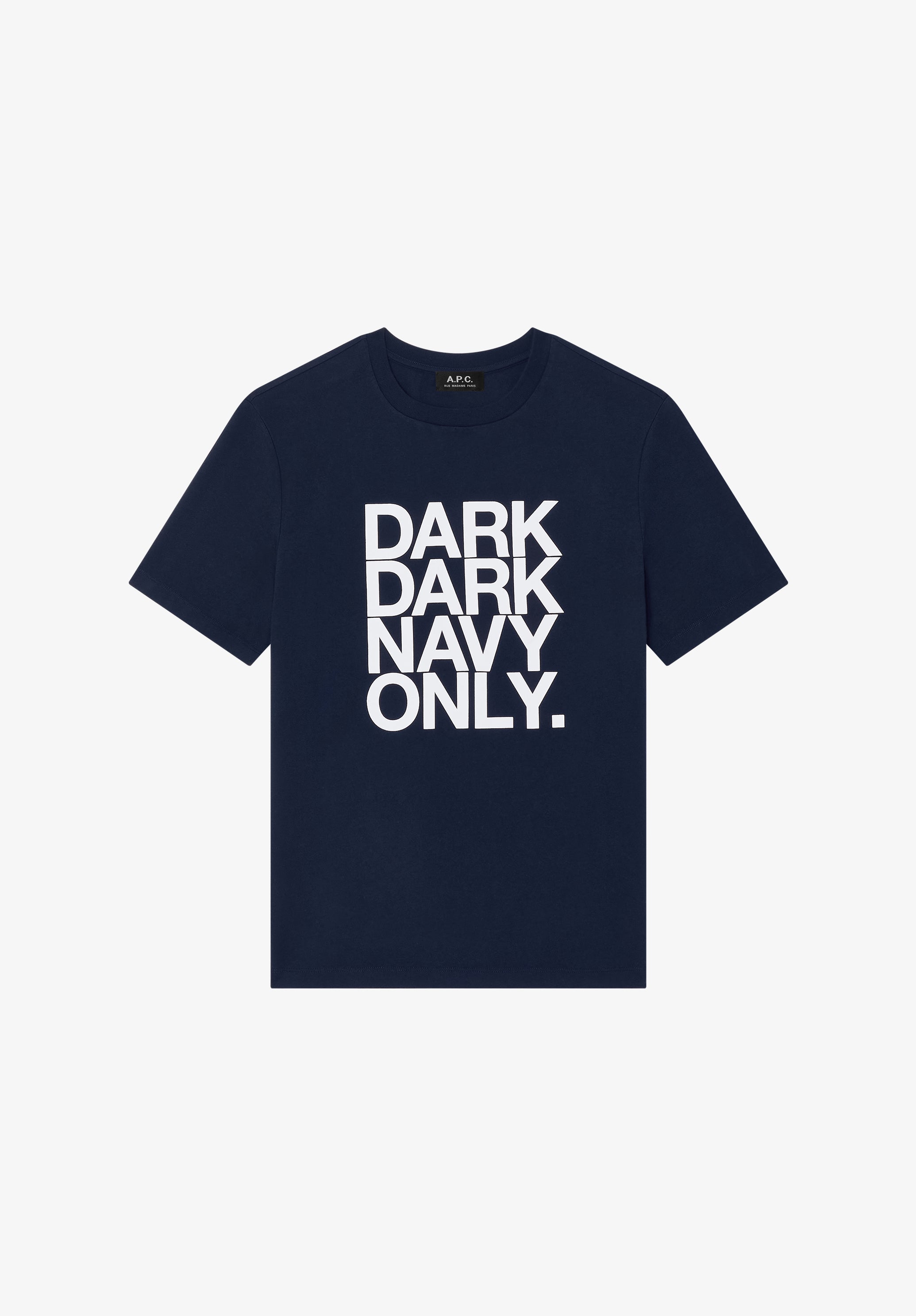 Dark dark navy only T-shirt | A.P.C.