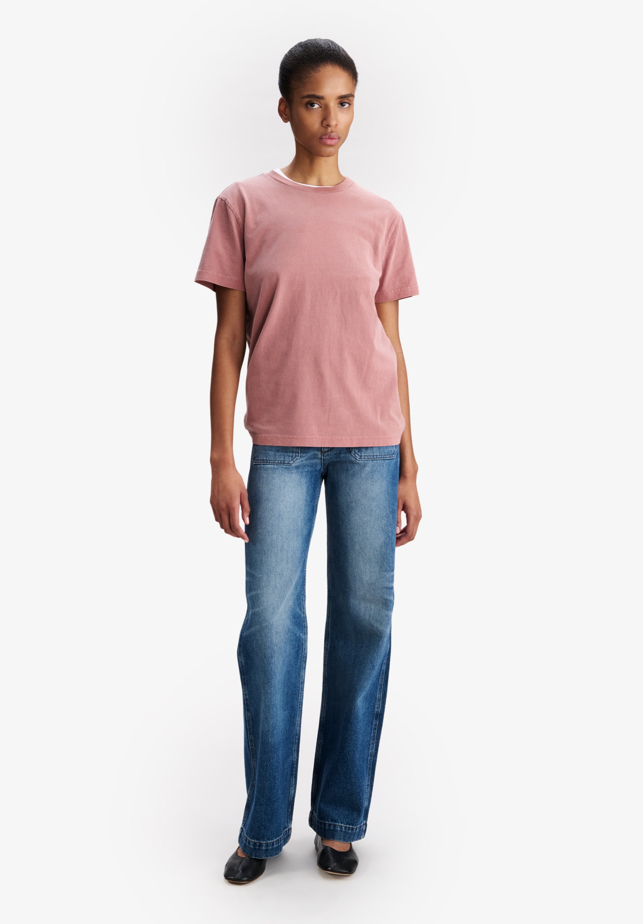 Raspberry pink A.P.C. Autumn 27 t-shirt - 4