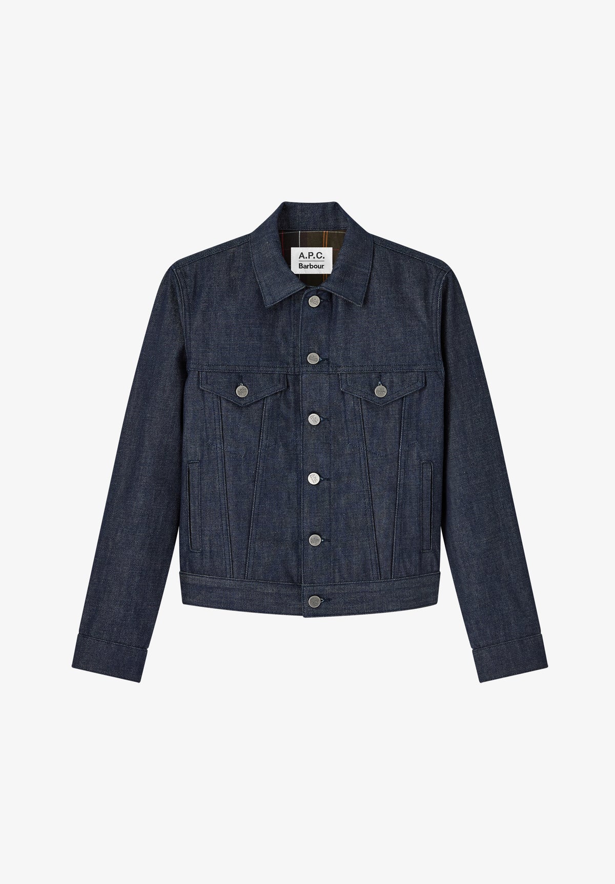 Denim Trucker Jacket A.P.C X Barbour