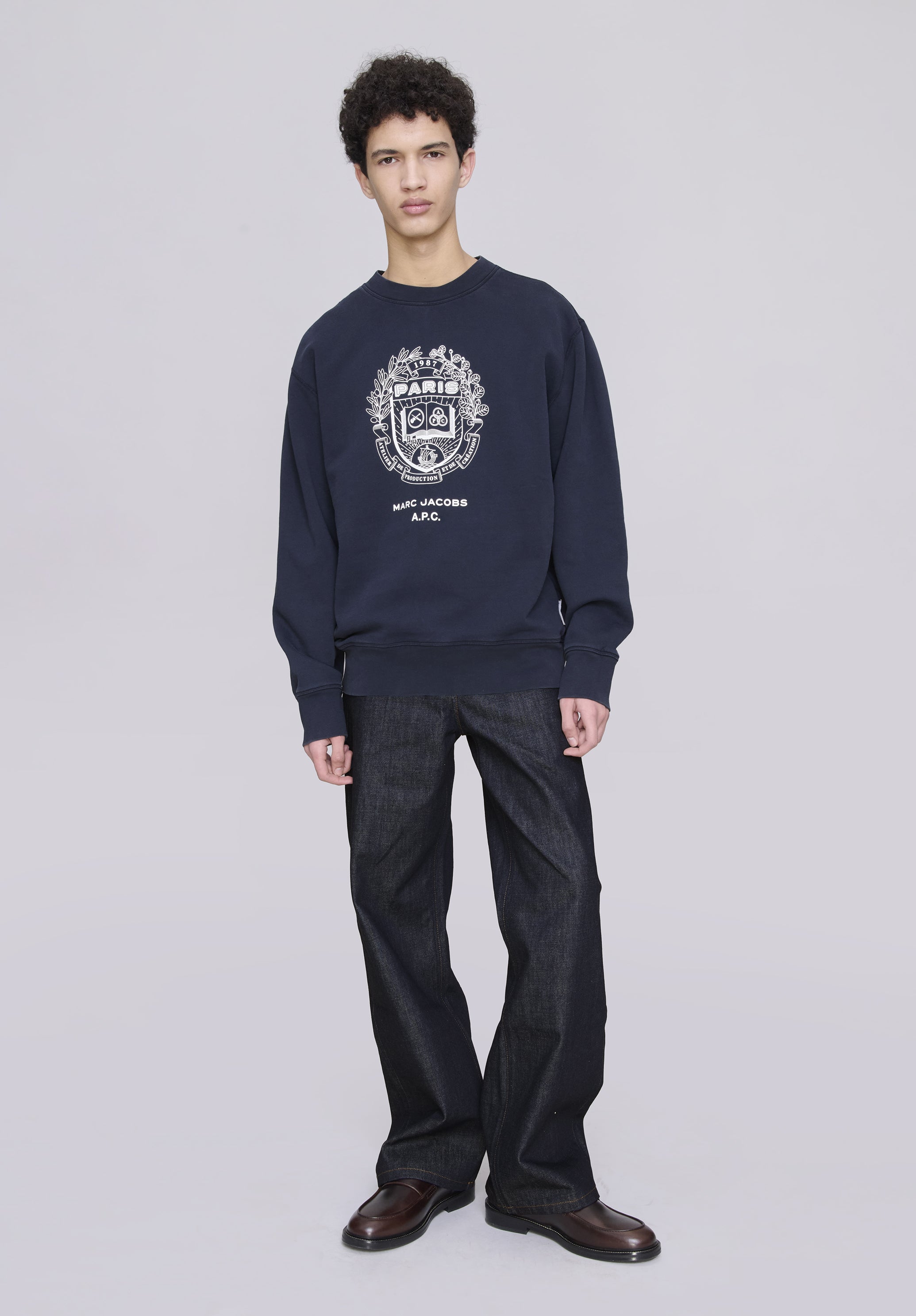 A.P.C. Marc Jacobs. The Mens Paris Crewneck - 1
