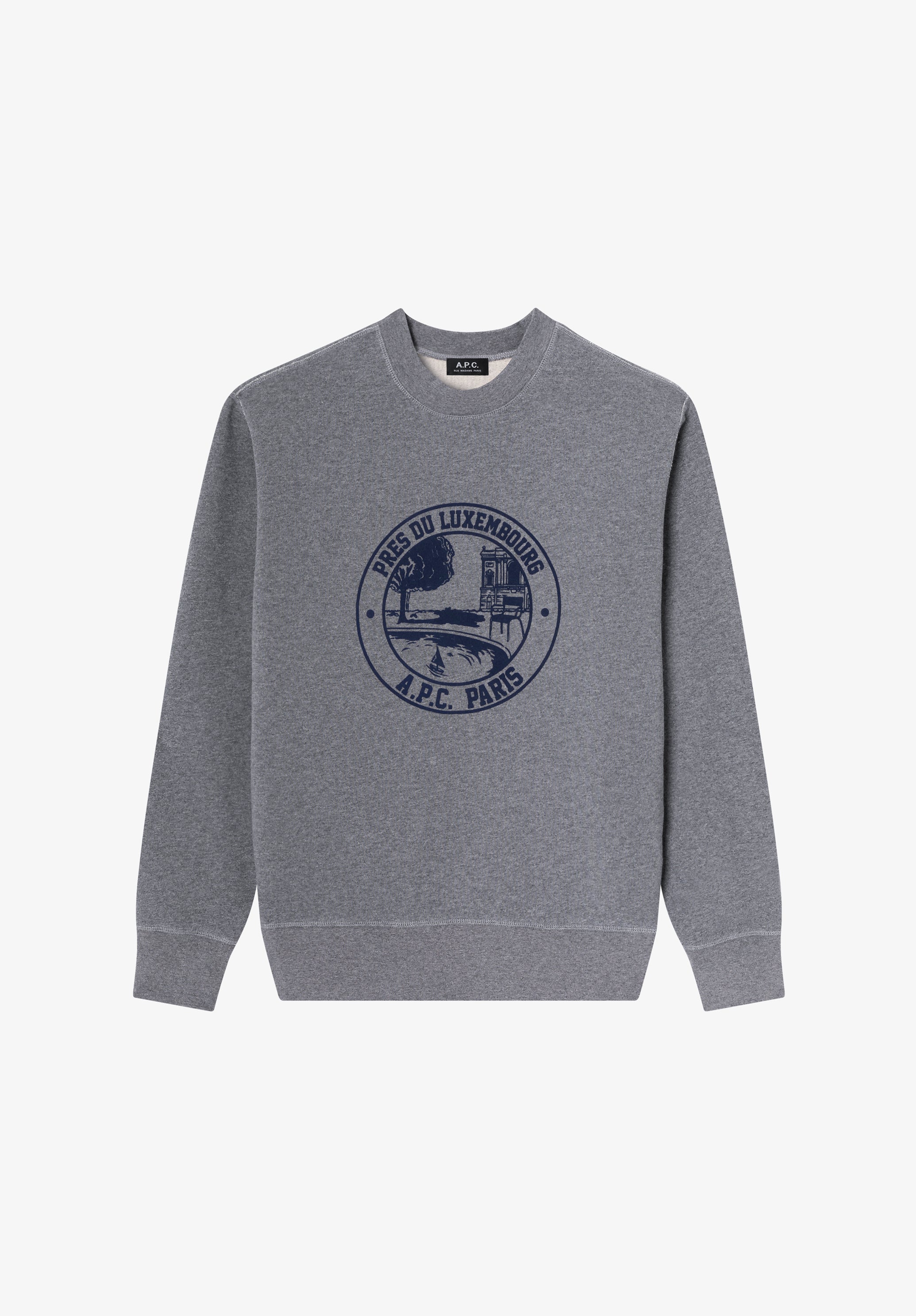 Black sweatshirt with garden logo - 0