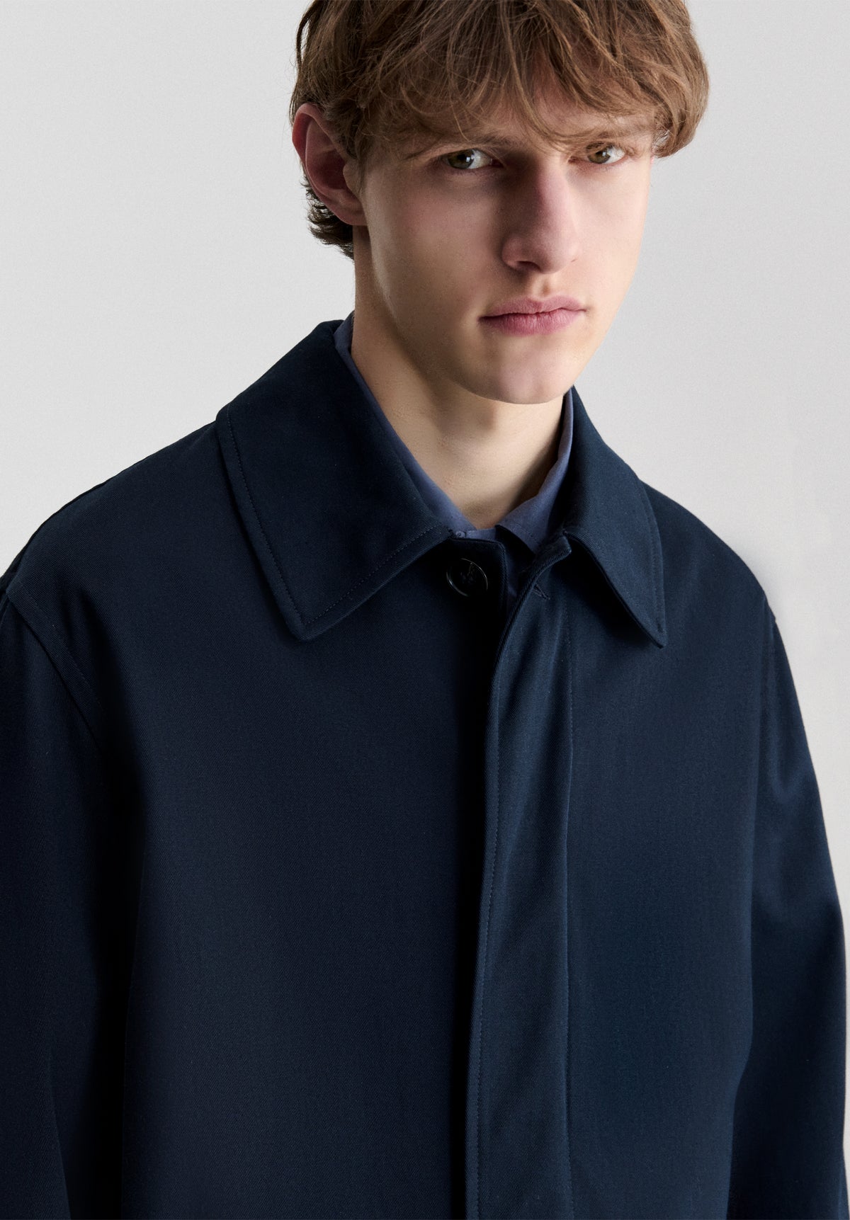 Mac aus Baumwollgabardine