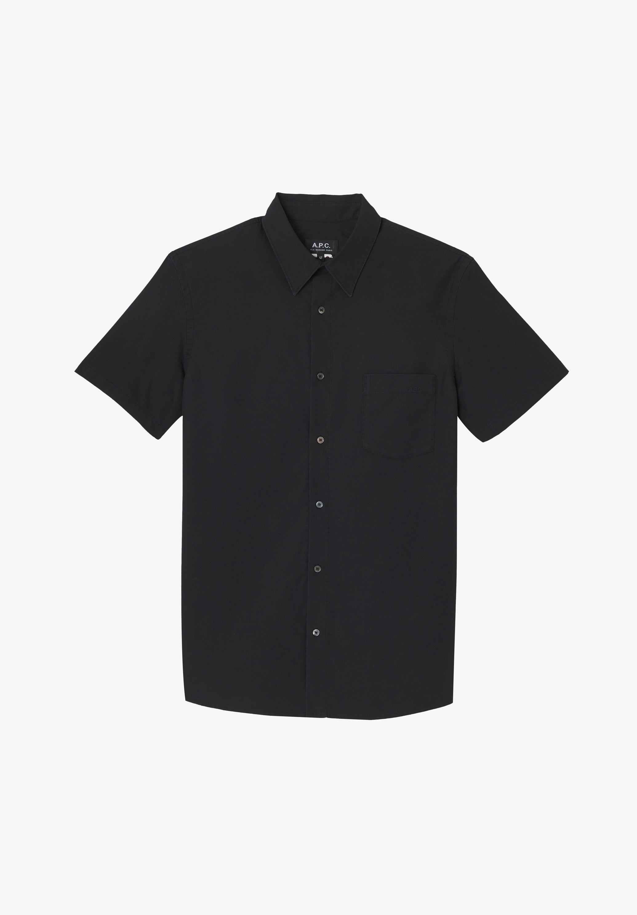 Poplin short-sleeve shirt - 0