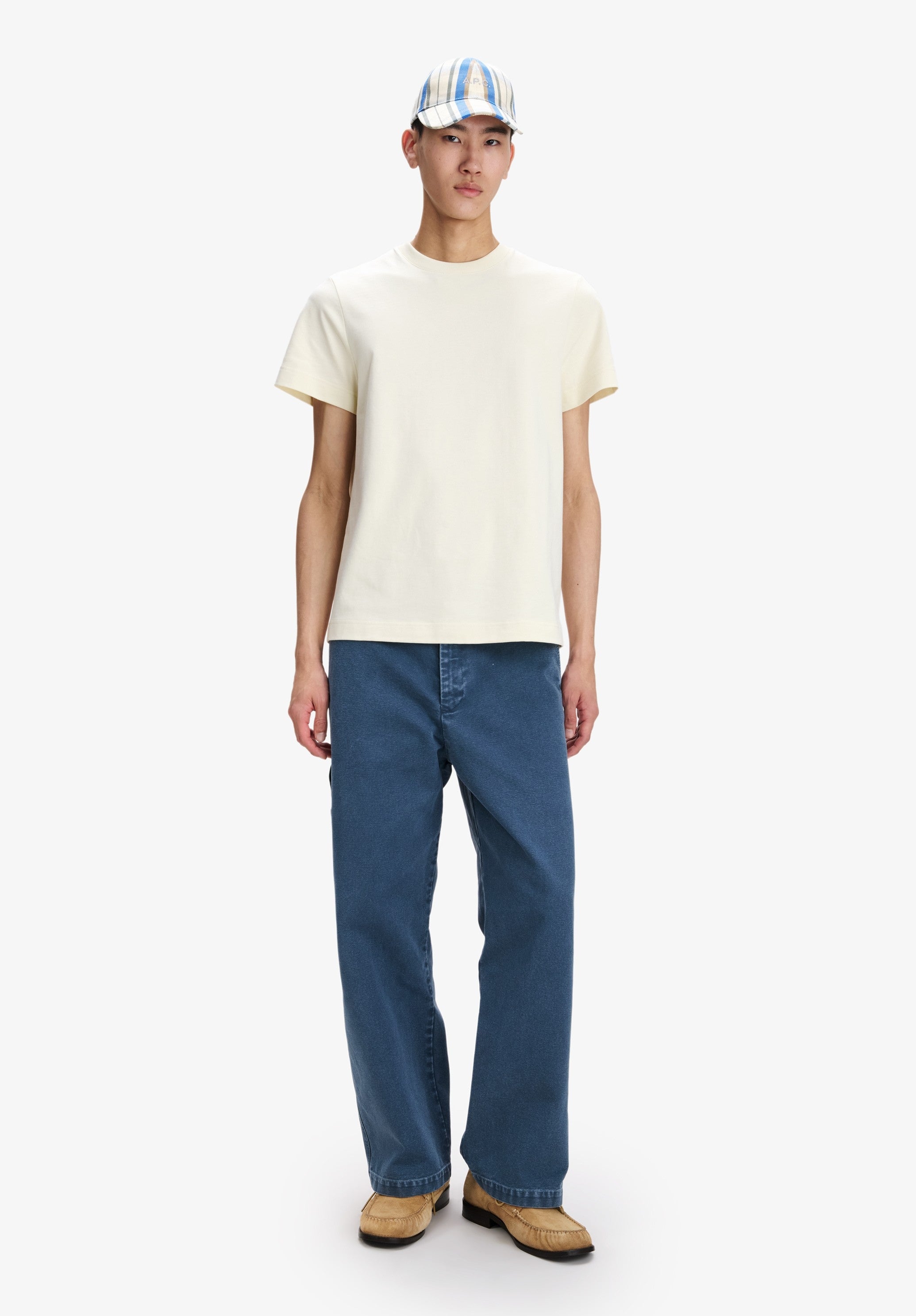T-shirt blanc en coton bio