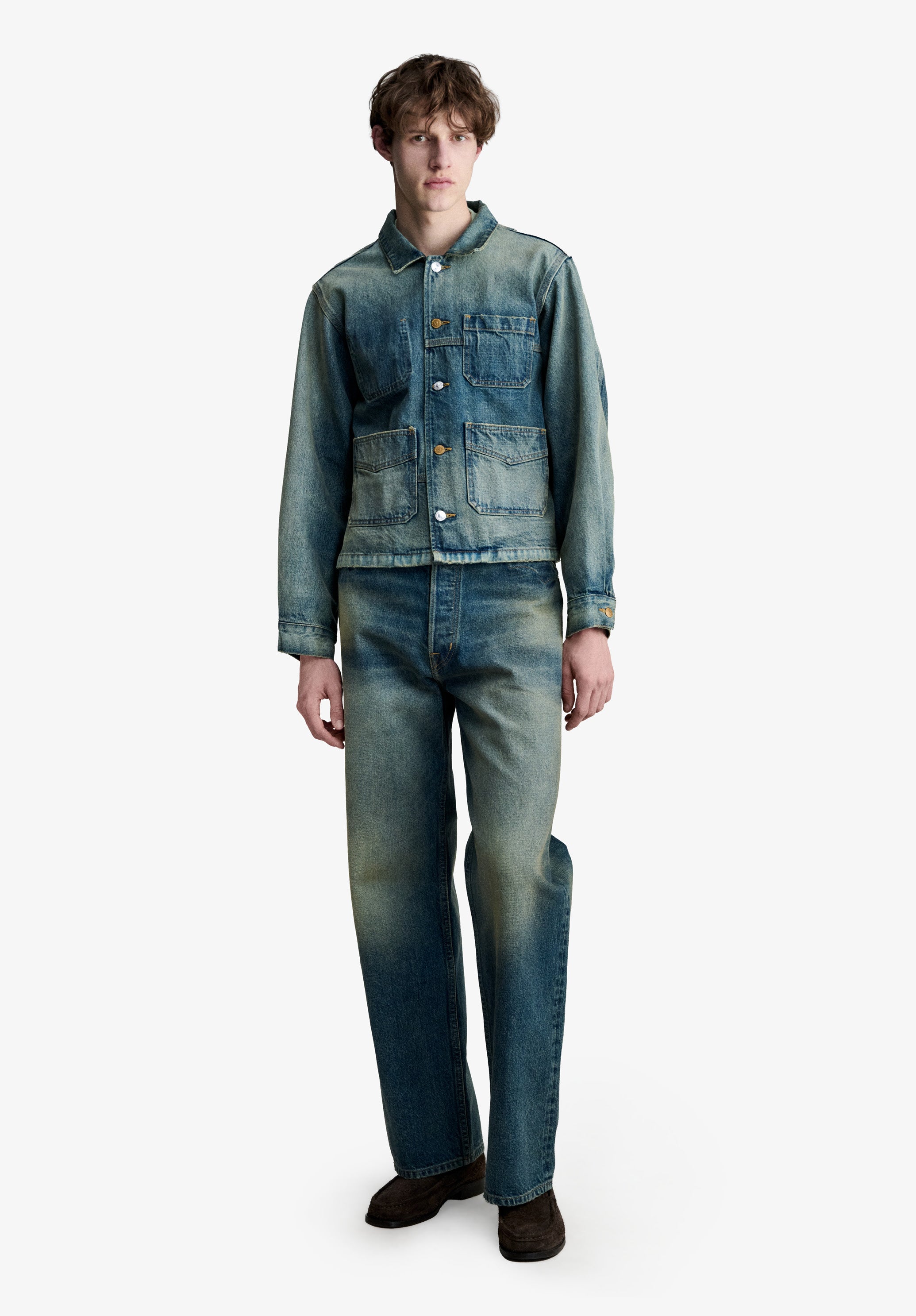 A.P.C. x Brain Dead Type 00 selvedge denim pants