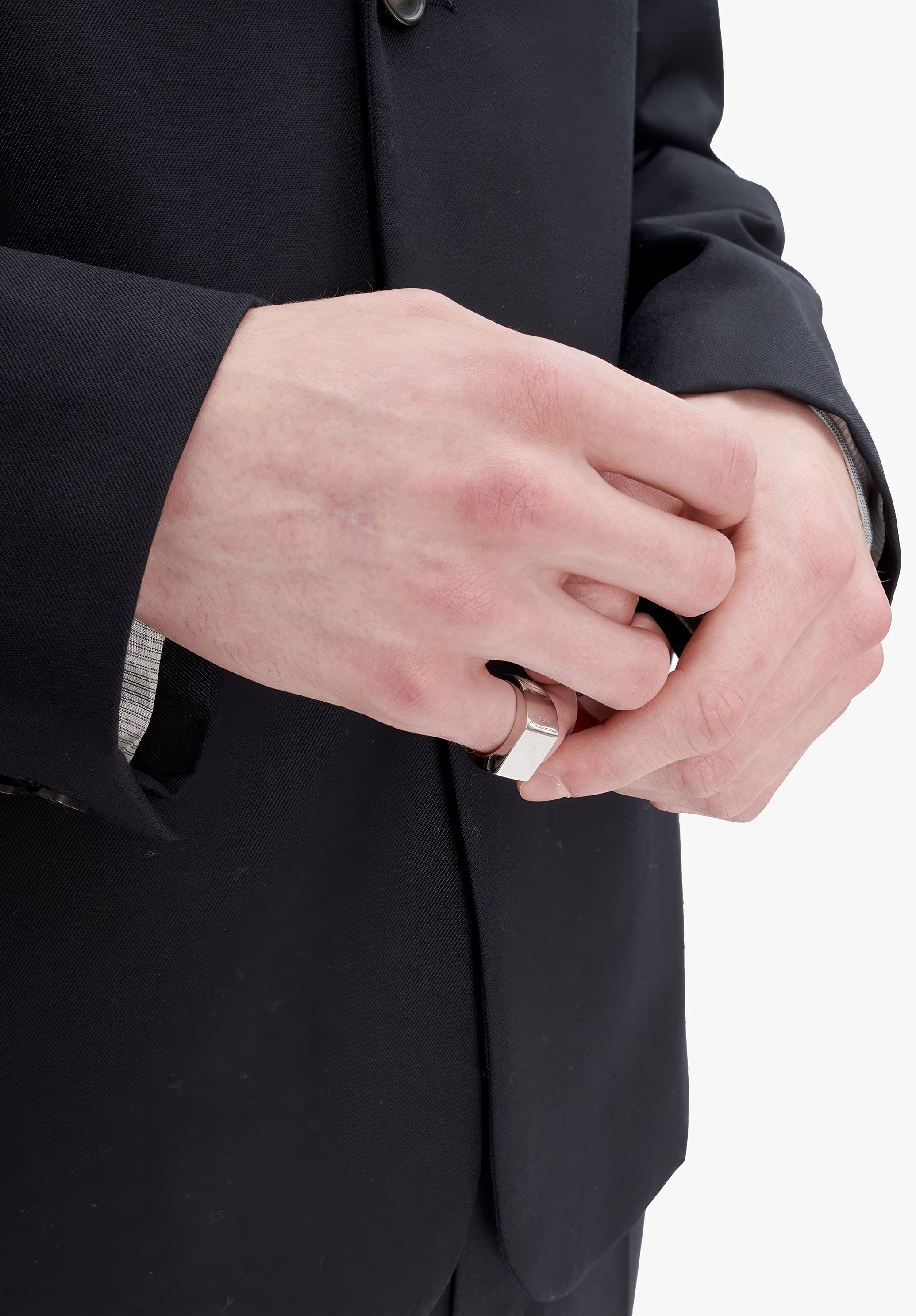 Minimal signet ring - 8