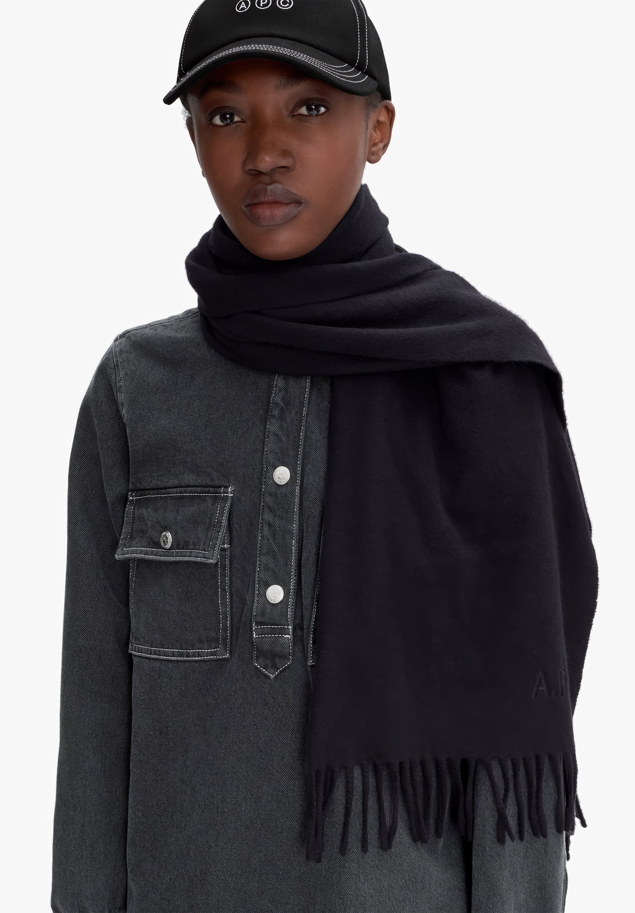 Ambroise Brodée scarf - 5