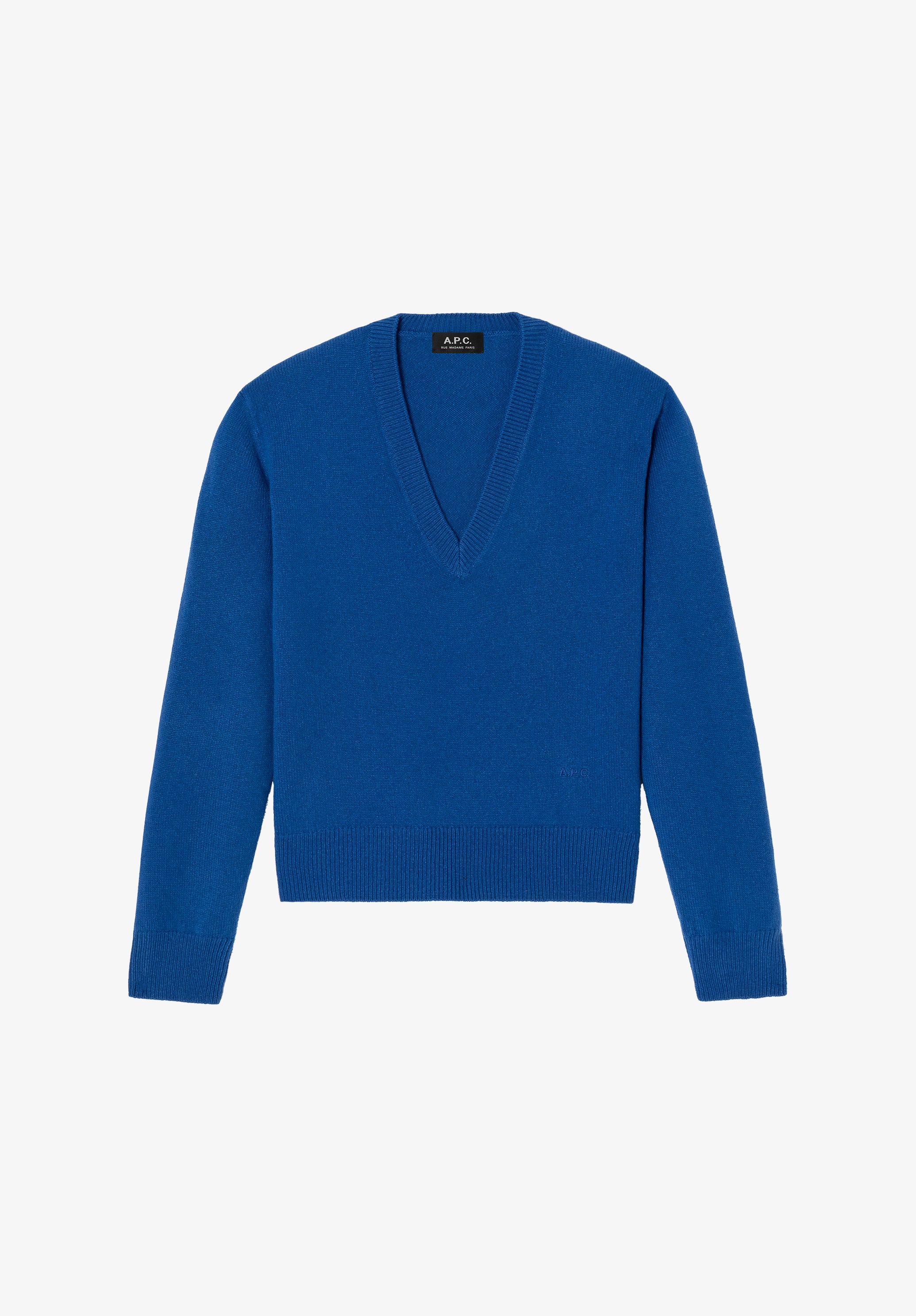 Short V-neck jumper - 1