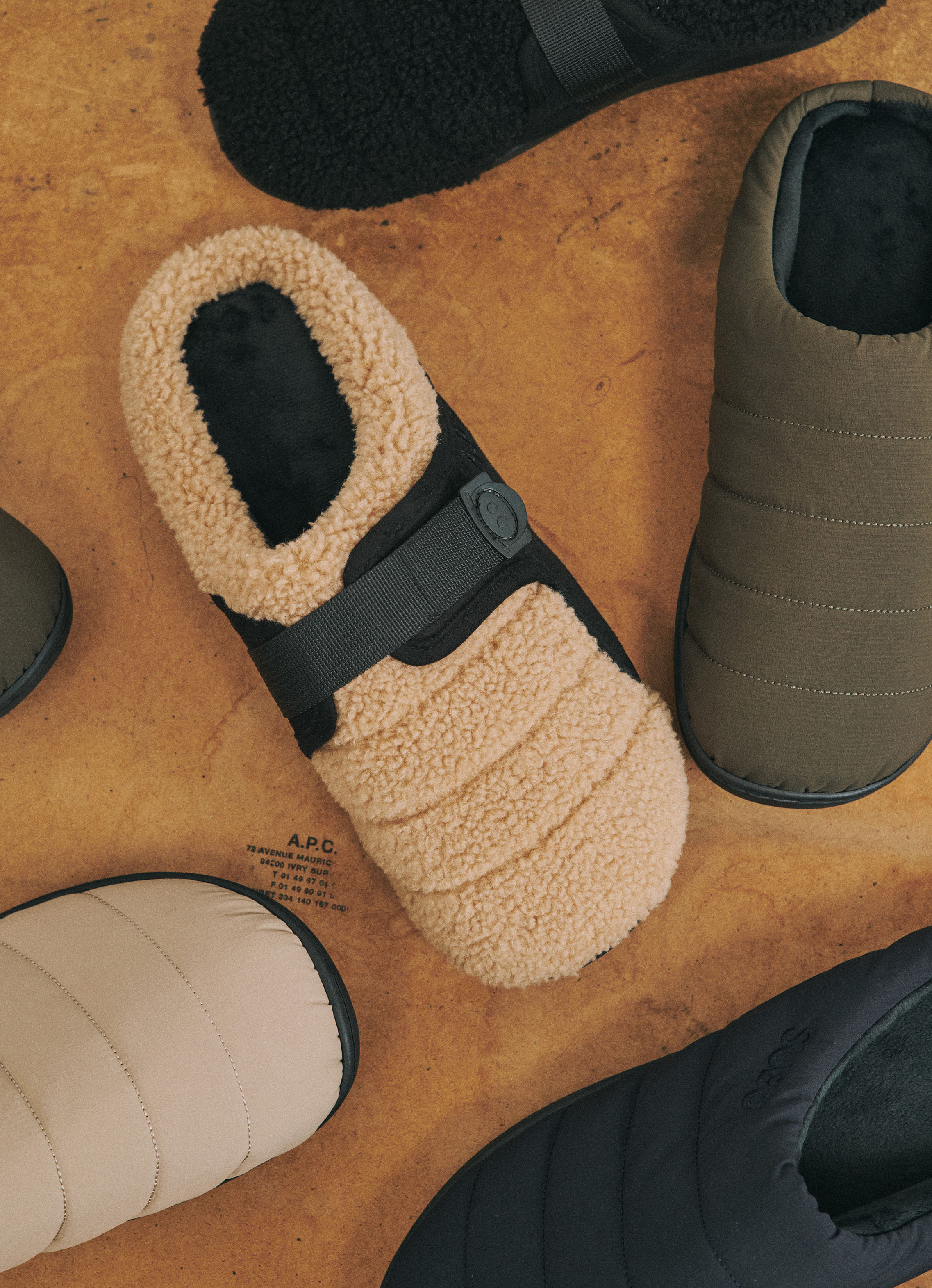 A.P.C. x SUBU: A Capsule Collection of Iconic Winter Sandals | A.P.C.