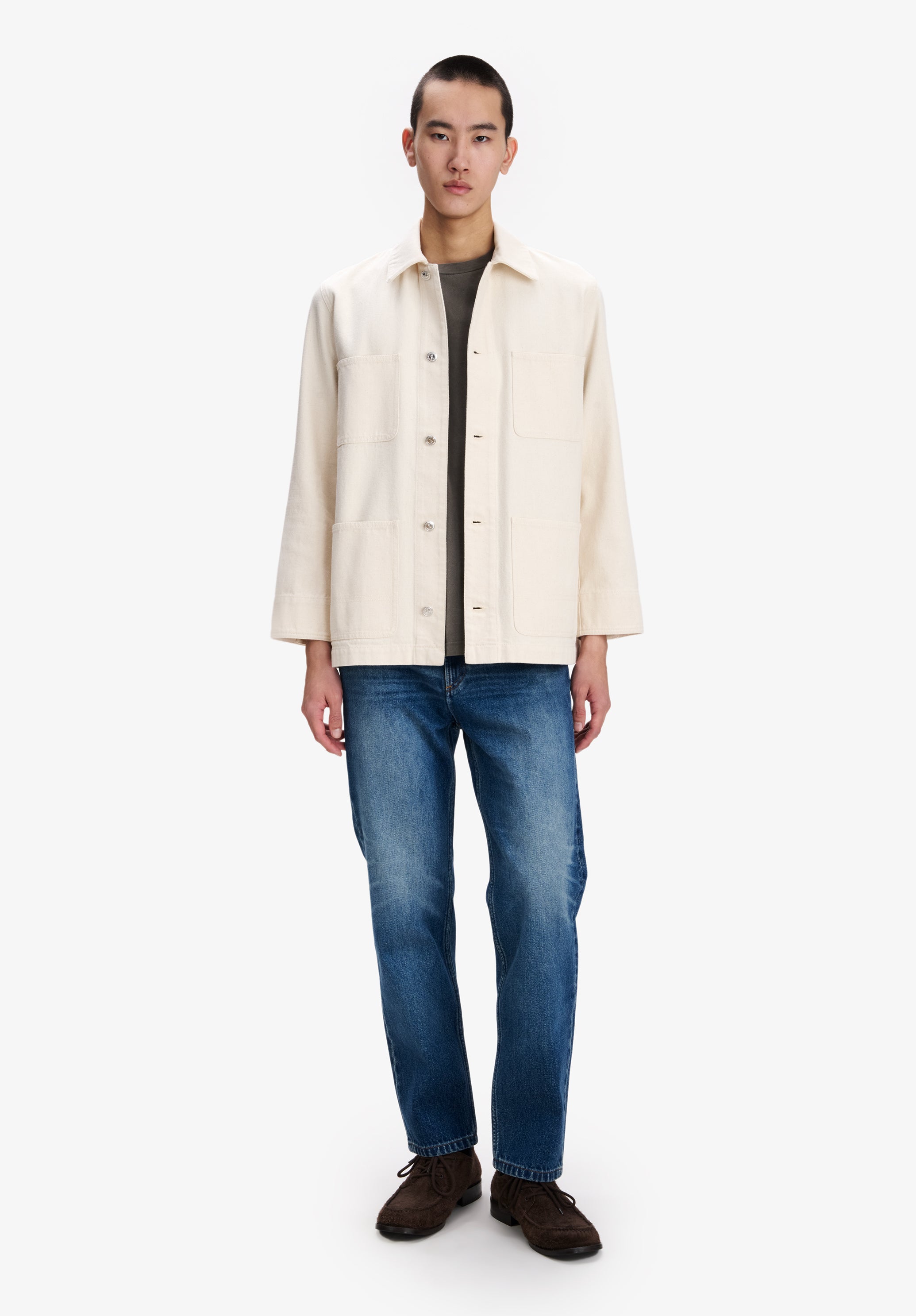 Off-white denim workwear jacket - 1