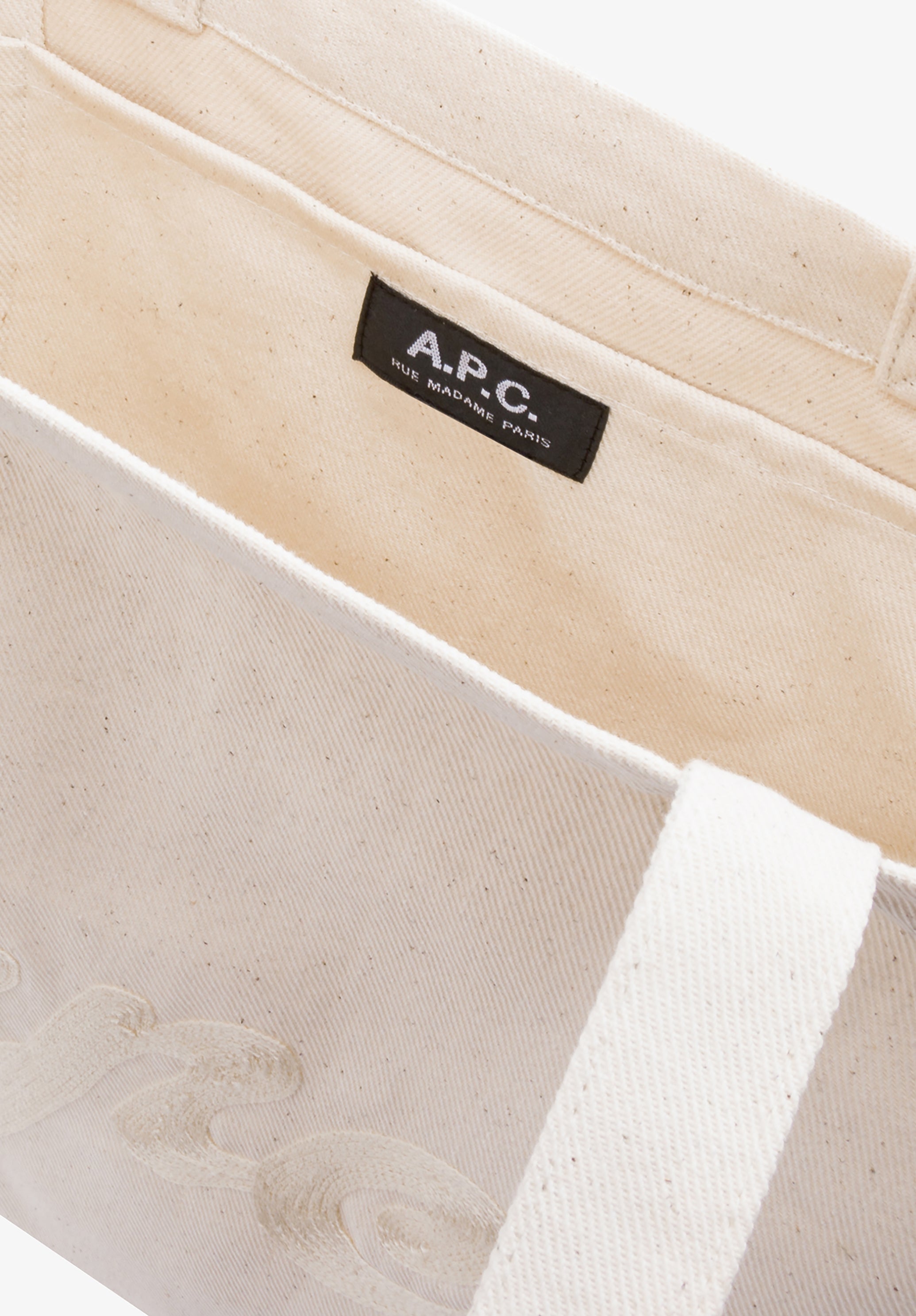 トートバッグ A.P.C. Lou Chanette Tote Bag Ecru COEUGM67006AAD COEUGM67006 MUSINSA | A.P.C. Lou Chanette Tote Bag - Ecru / COEUGM67006AAD
