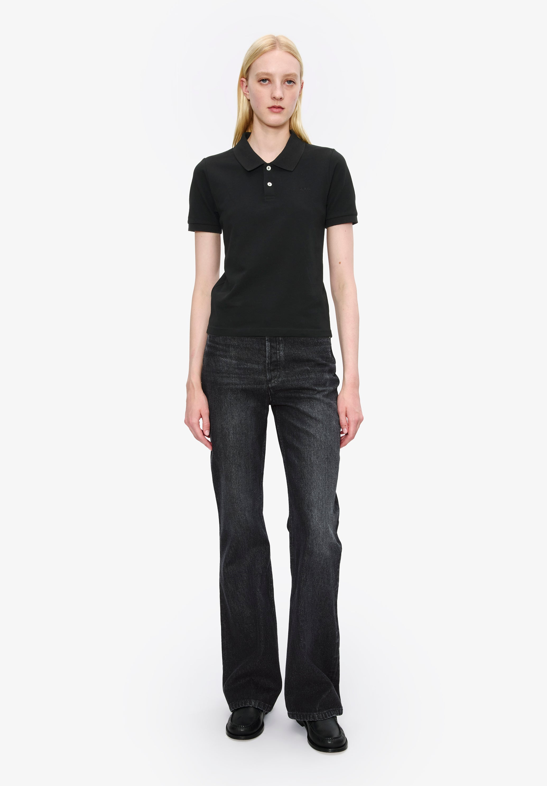 Fitted polo shirt - 1