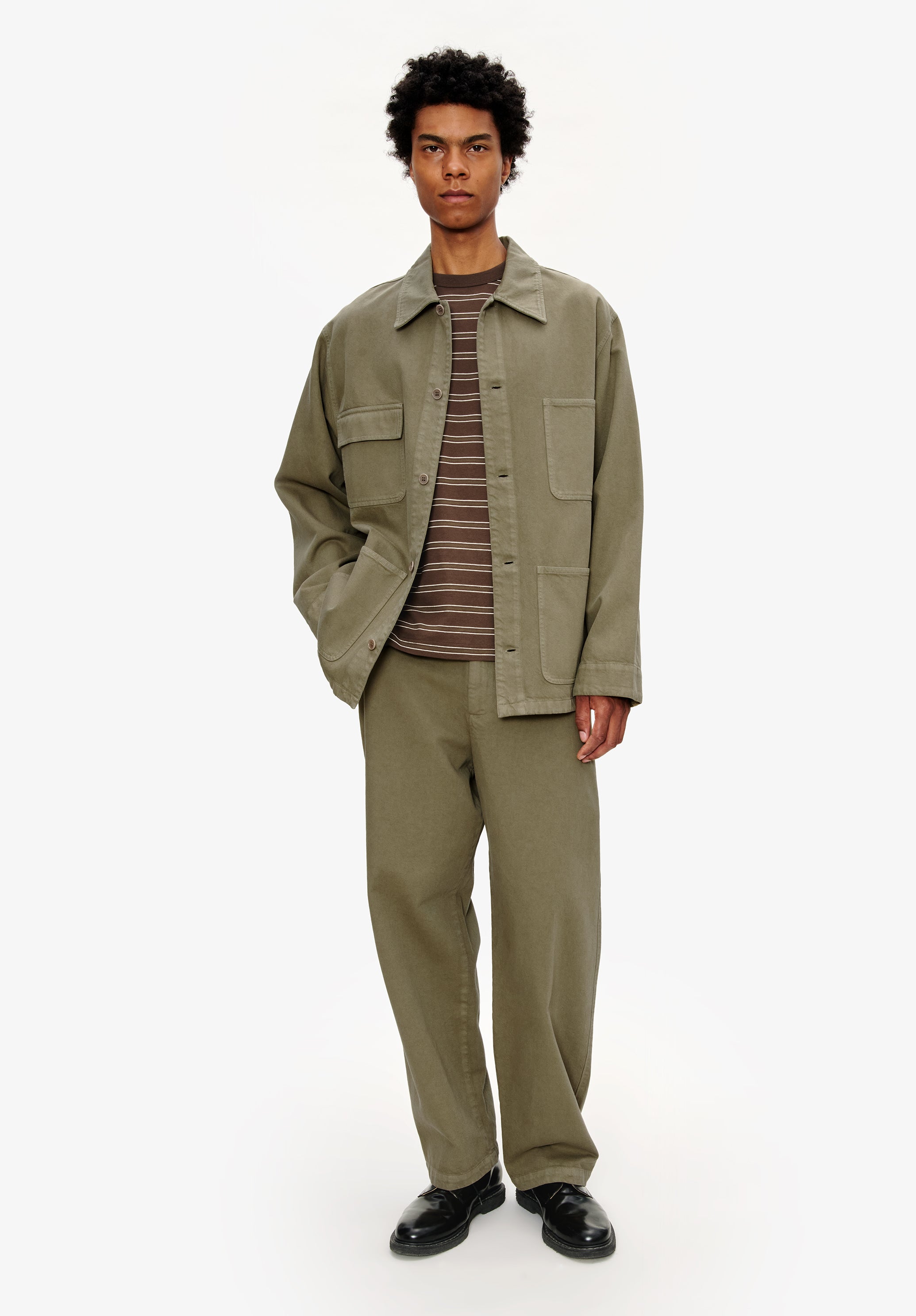 Loose-fit overshirt-jacket - 1