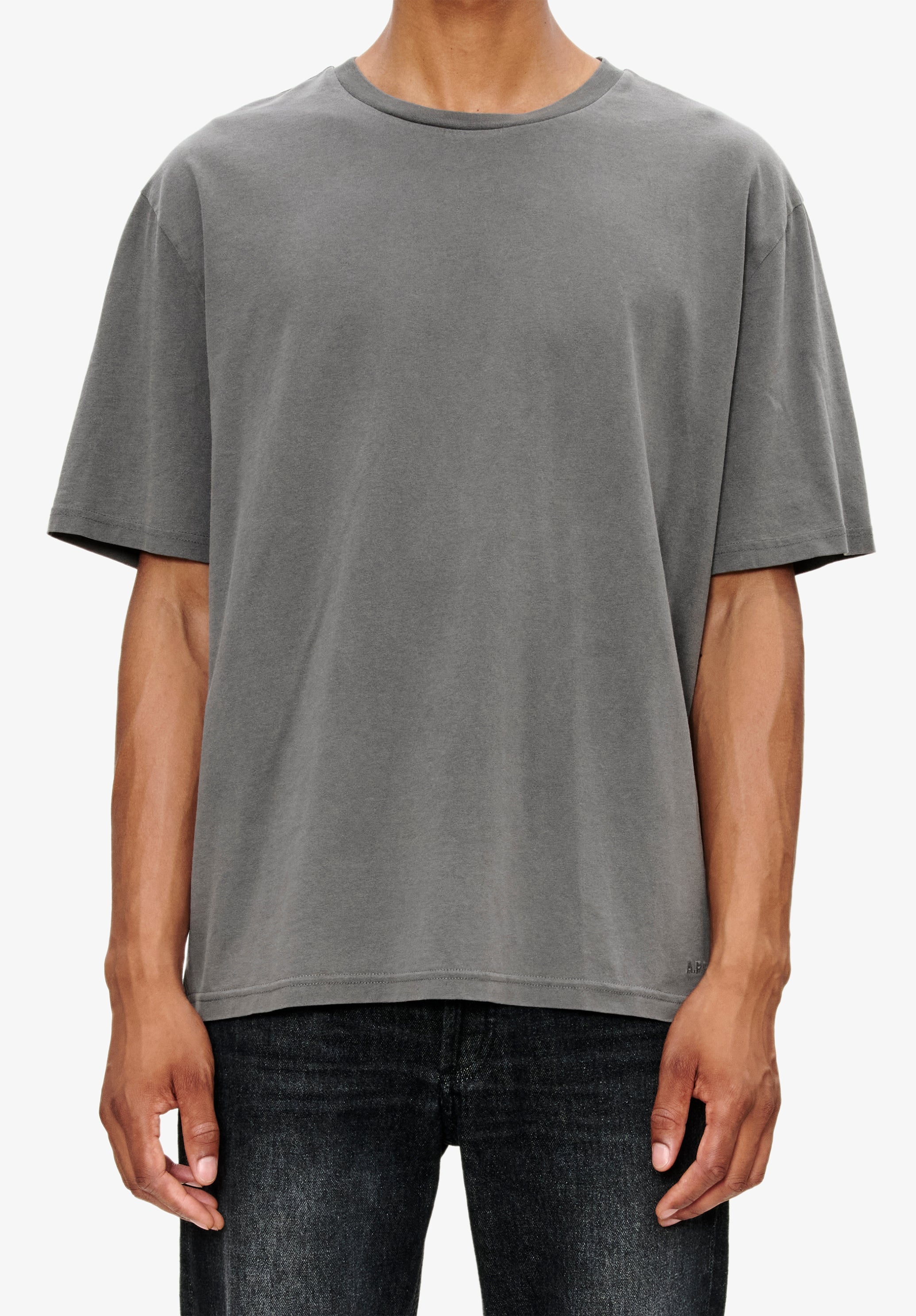 Délavé ample T-shirt - 4