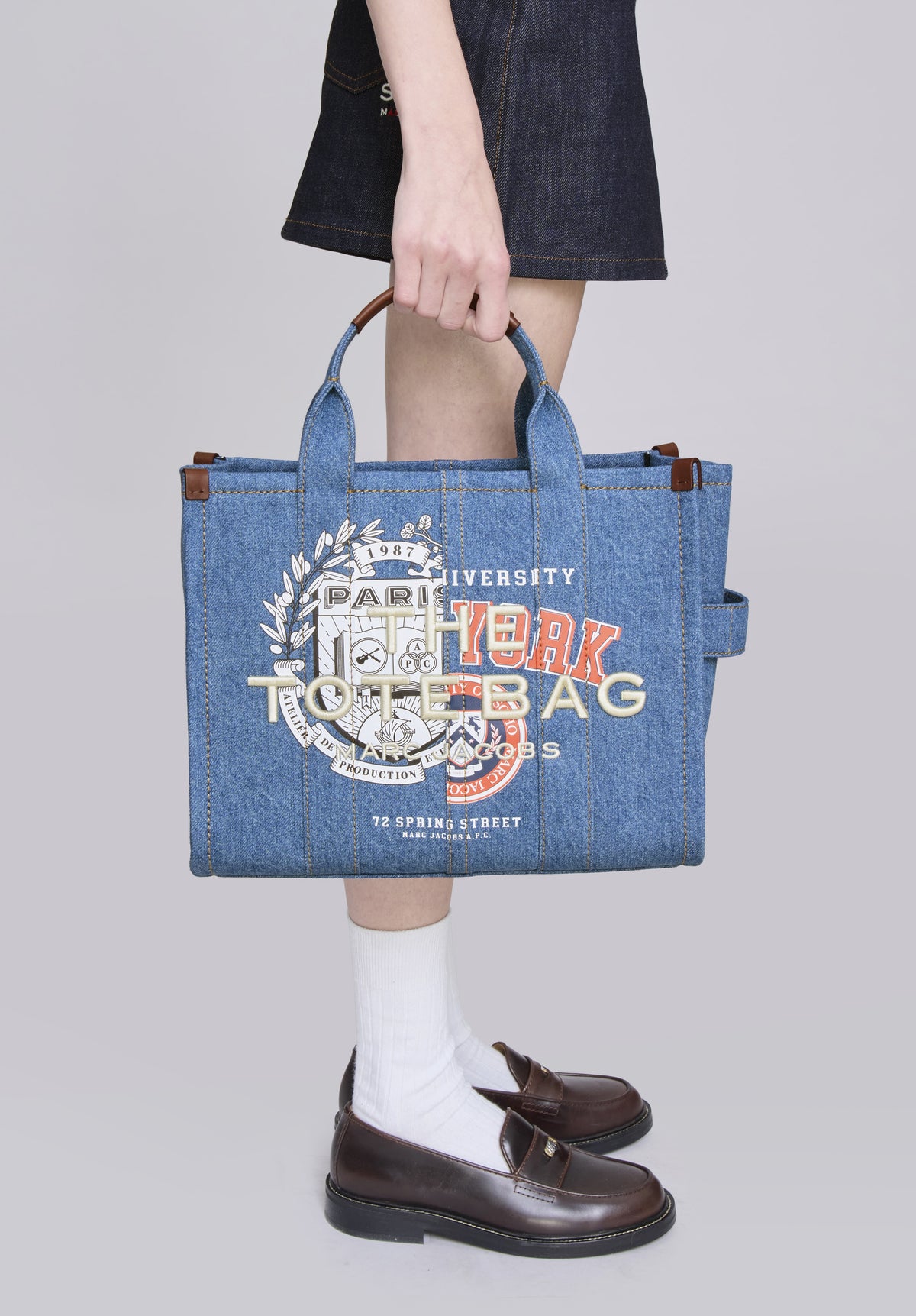 A.P.C. x Marc Jacobs. The Varsity Tote | A.P.C