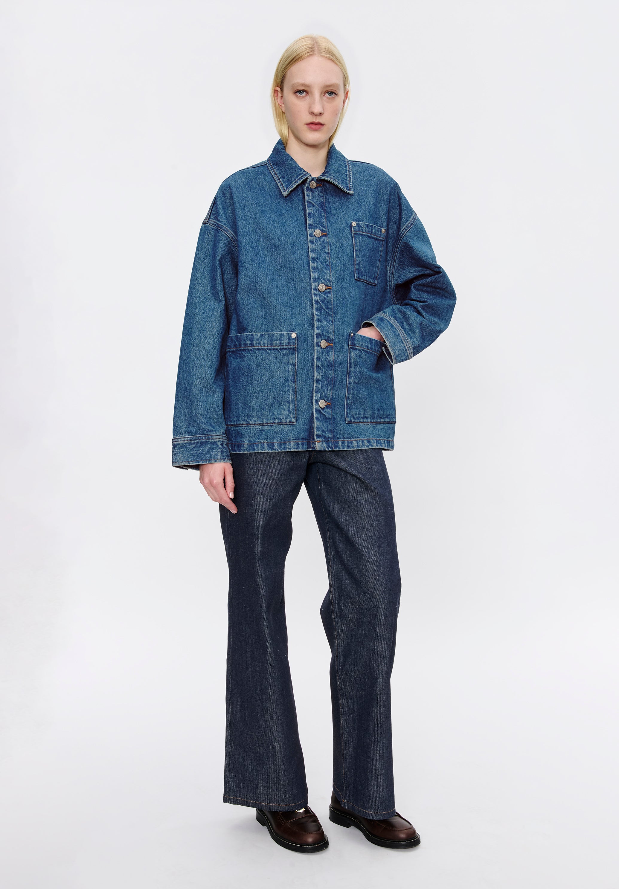 A.P.C. Marc Jacobs. The Denim Unisex Jacket - 7