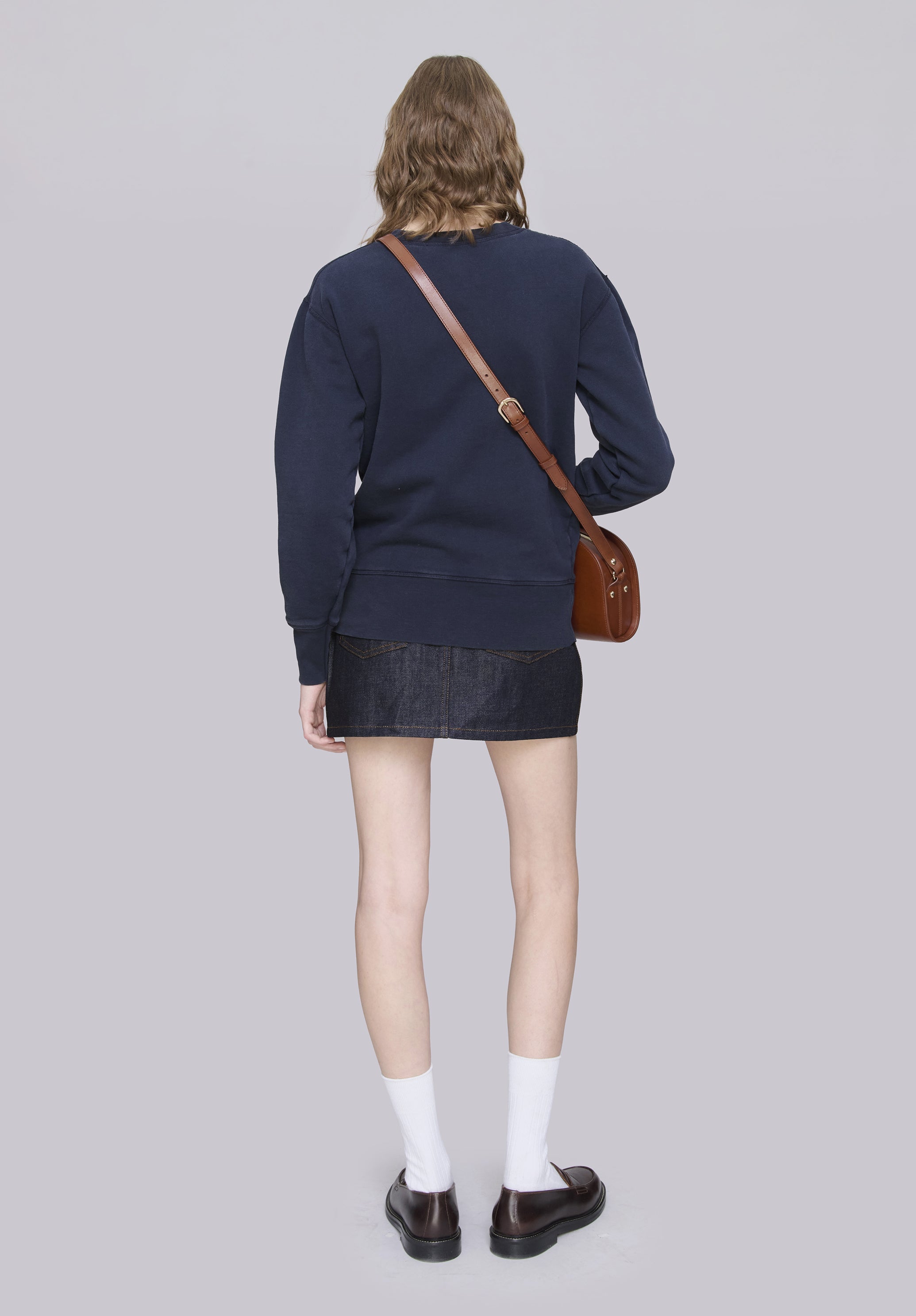 A.P.C. Marc Jacobs. The Shrunken Paris Crewneck - 3