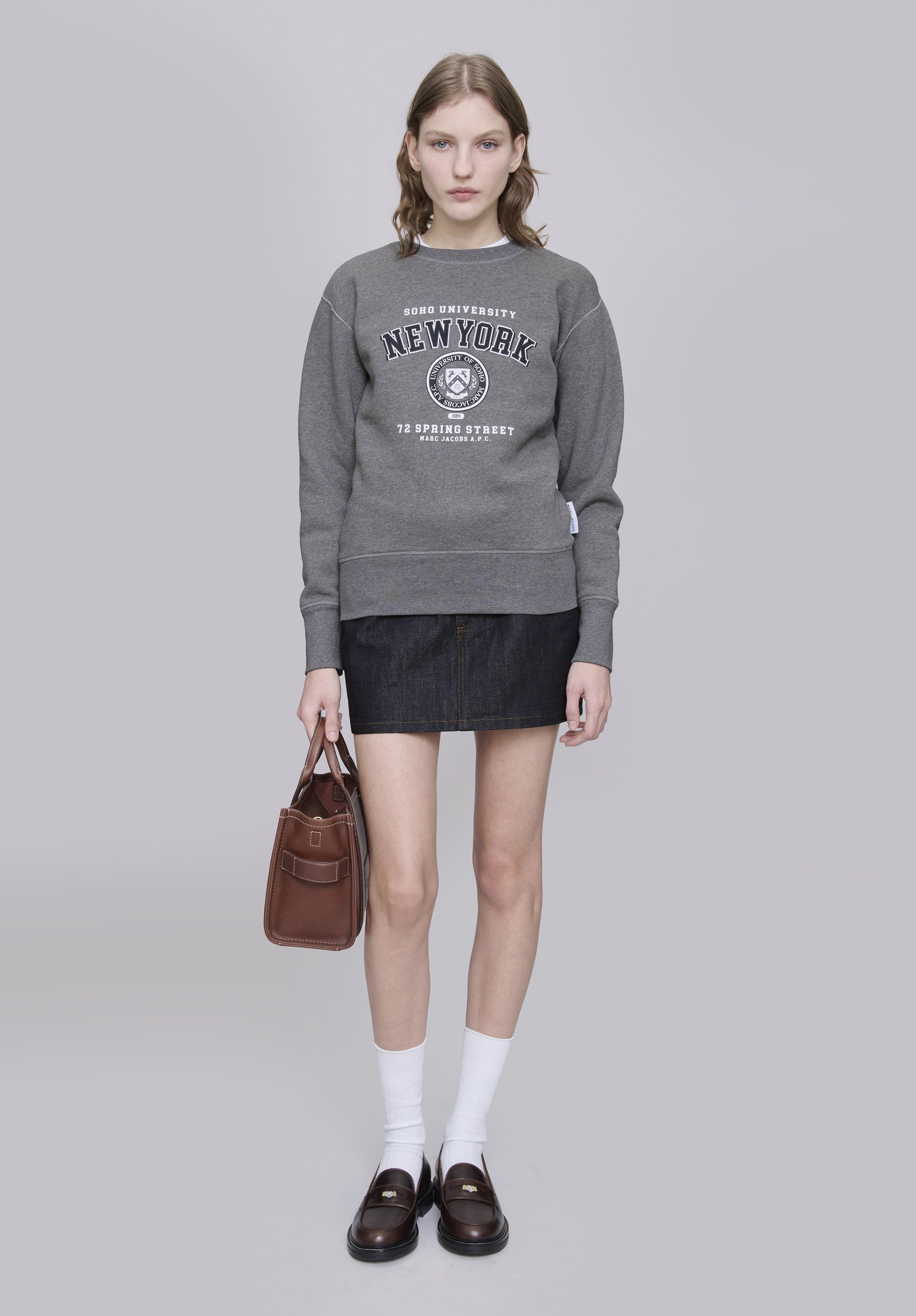 A.P.C. Marc Jacobs. The Shrunken NY Crewneck - 1