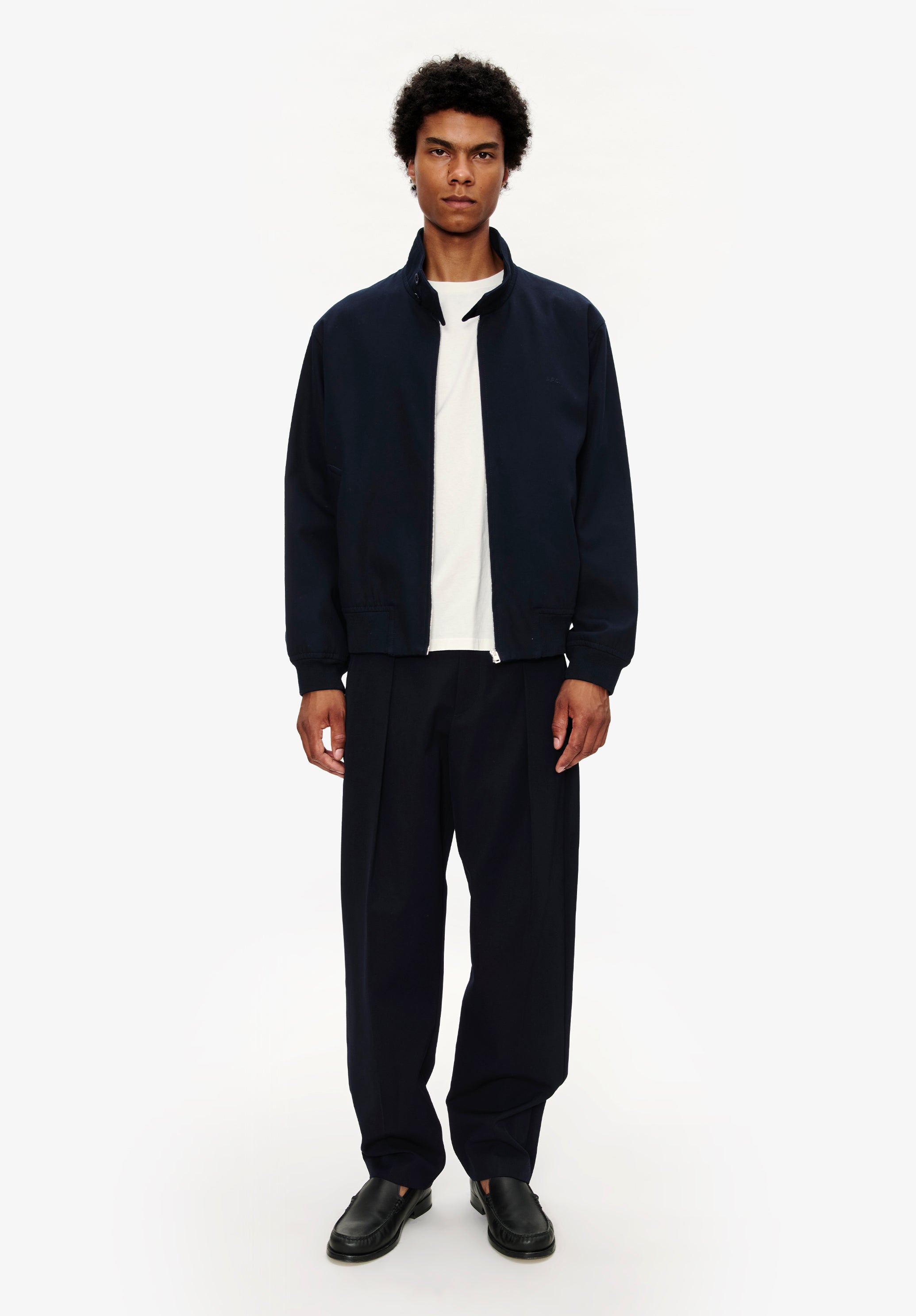 ジャケット・アウター a.p.c. leather zip jacket made in france A.P.C（レザージャケット）のフリマアイテム一覧