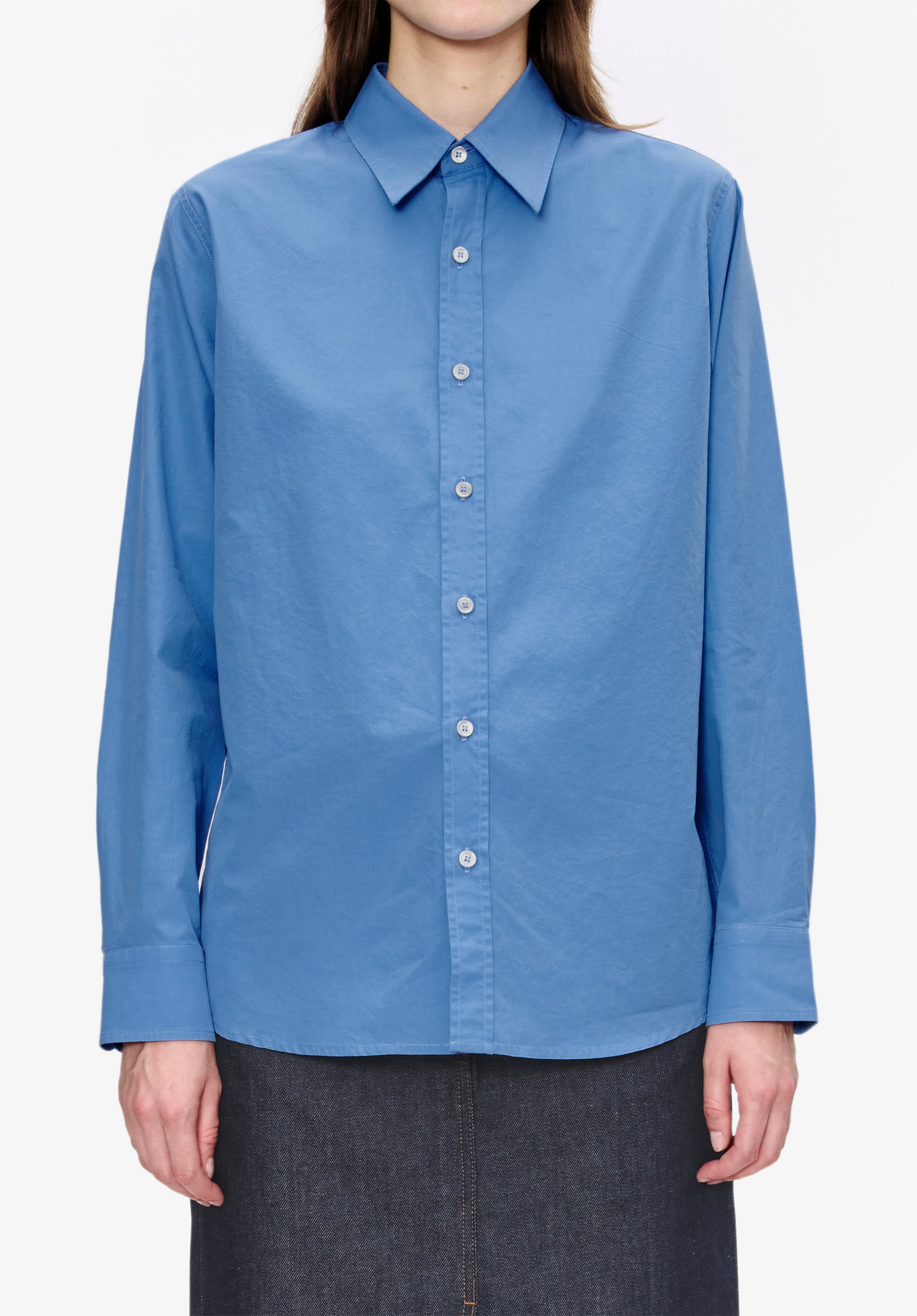 tsuru APC frill shirt Ruffle Collar Shirt - APC - SWOP