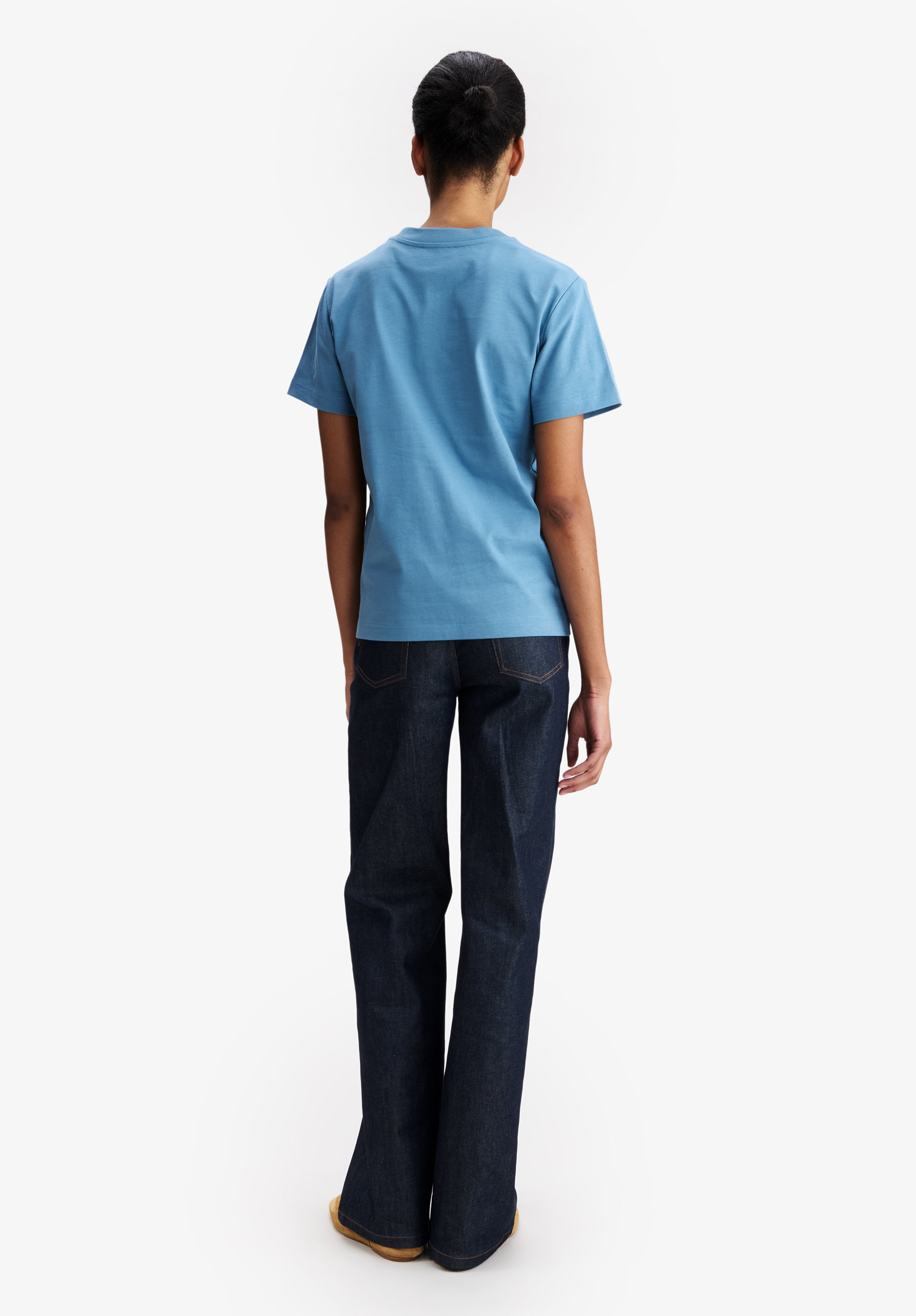Blue V.P.C. logo T-shirt - 5