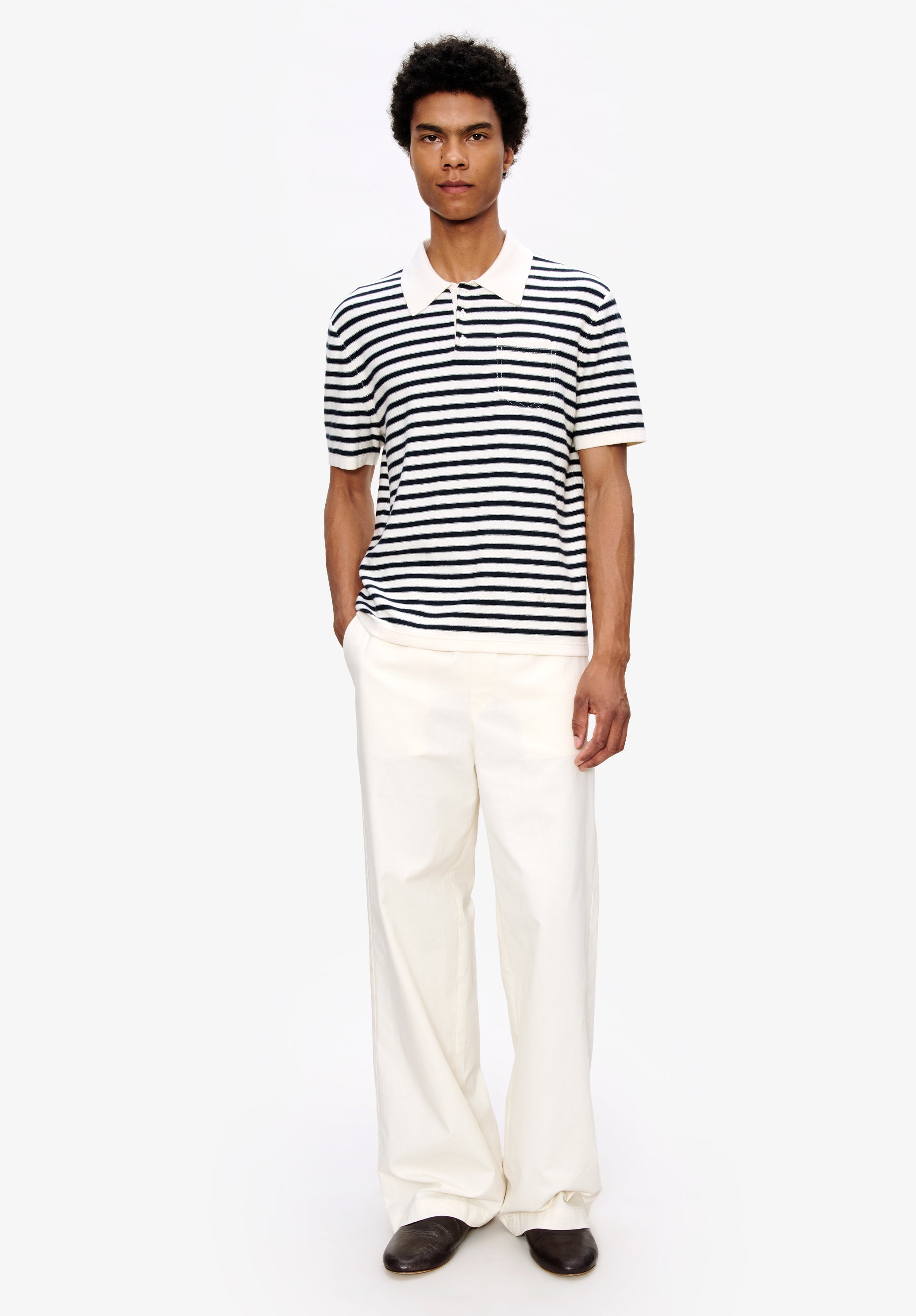 Darted Trousers and straight cut pants for men | A.P.C.