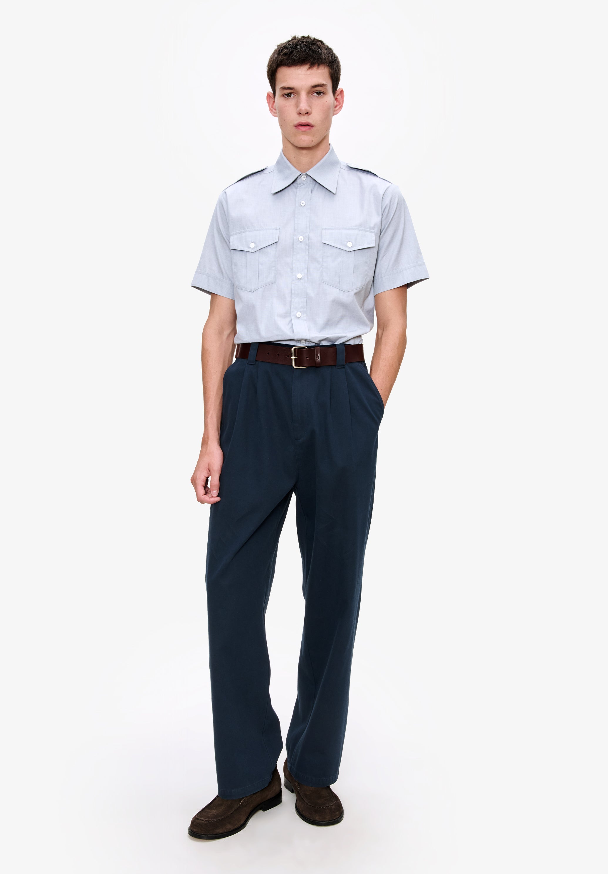 Darted Trousers and straight cut pants for men | A.P.C.