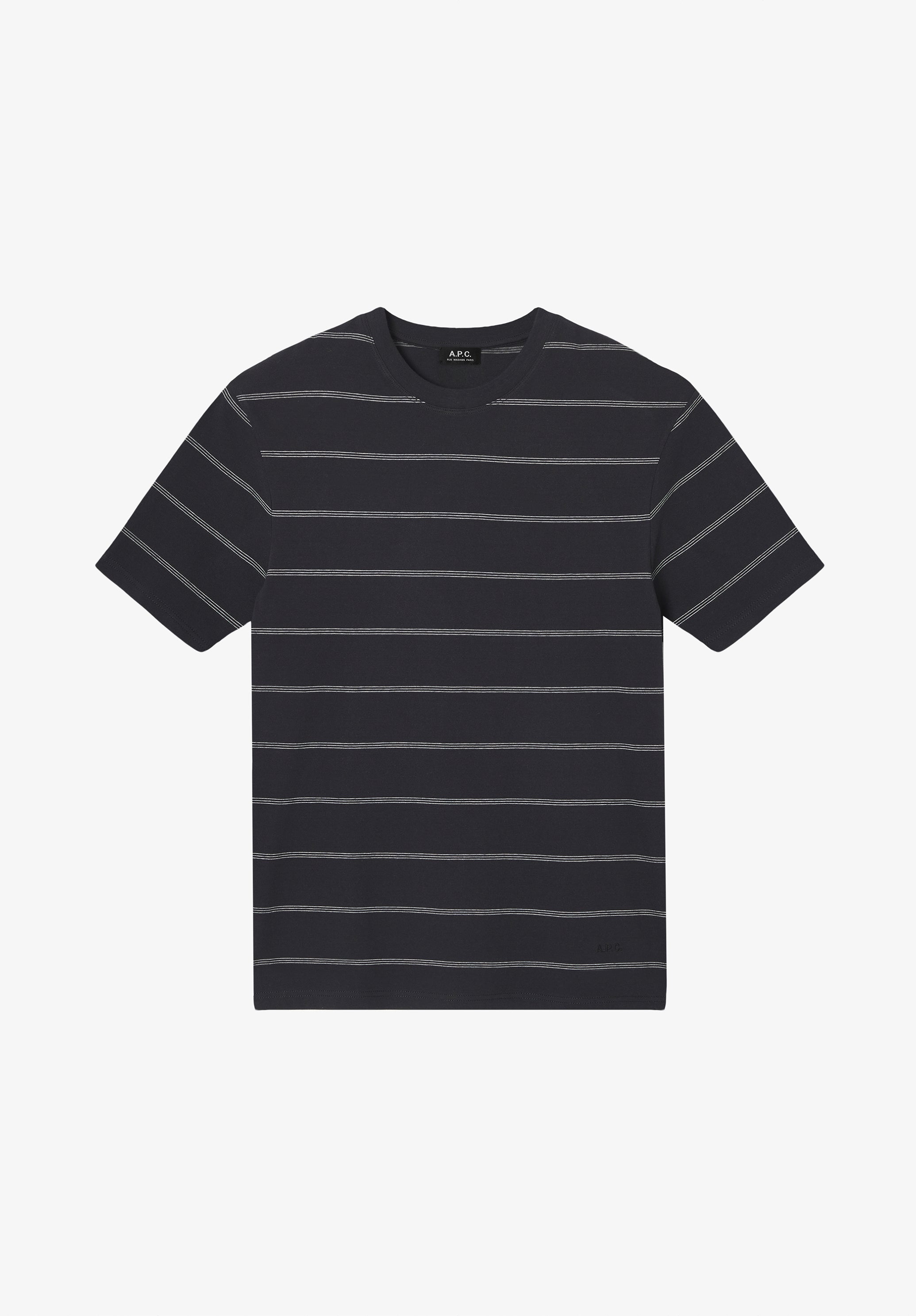 Black striped T-shirt