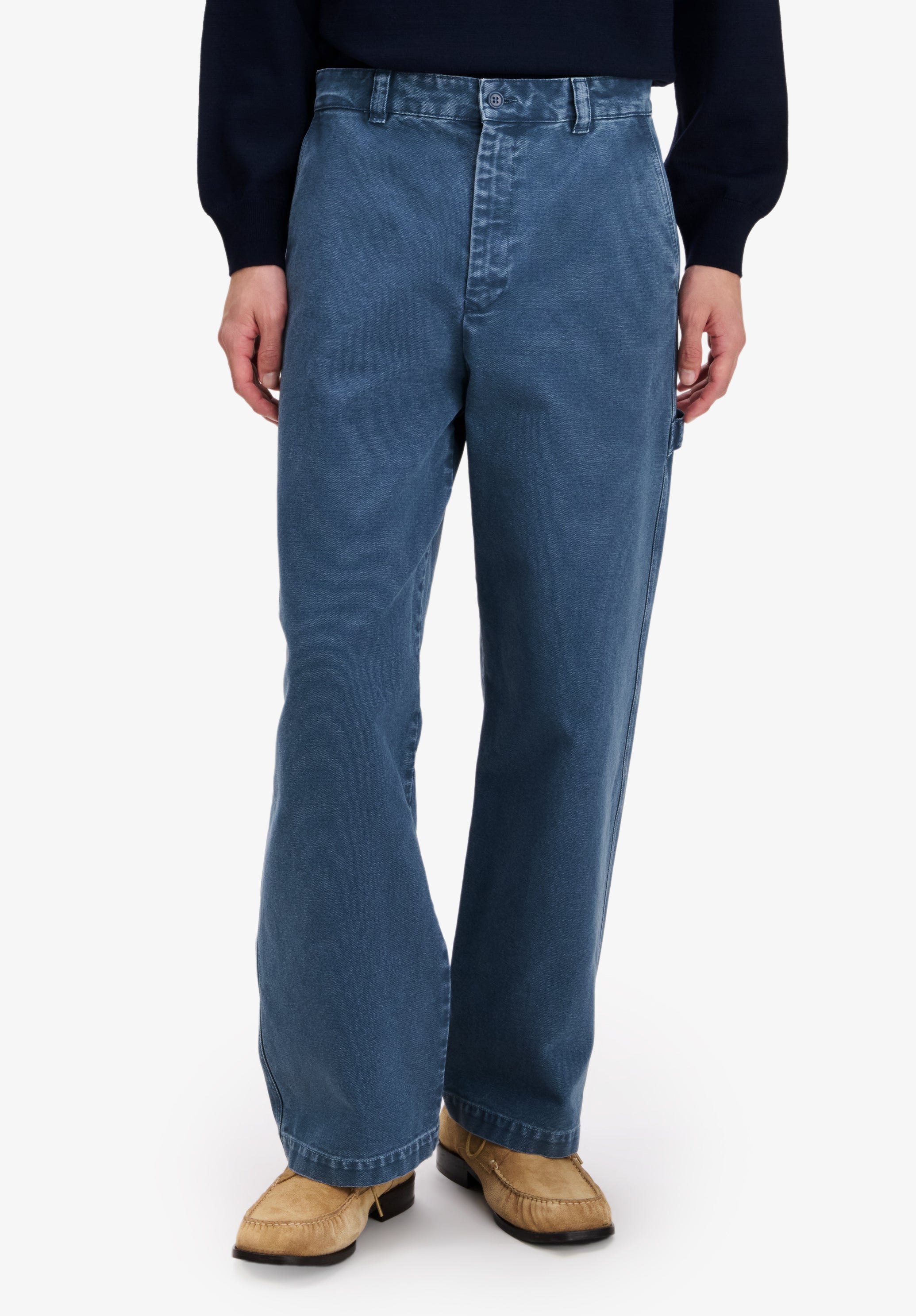 Darted Trousers and straight cut pants for men | A.P.C.