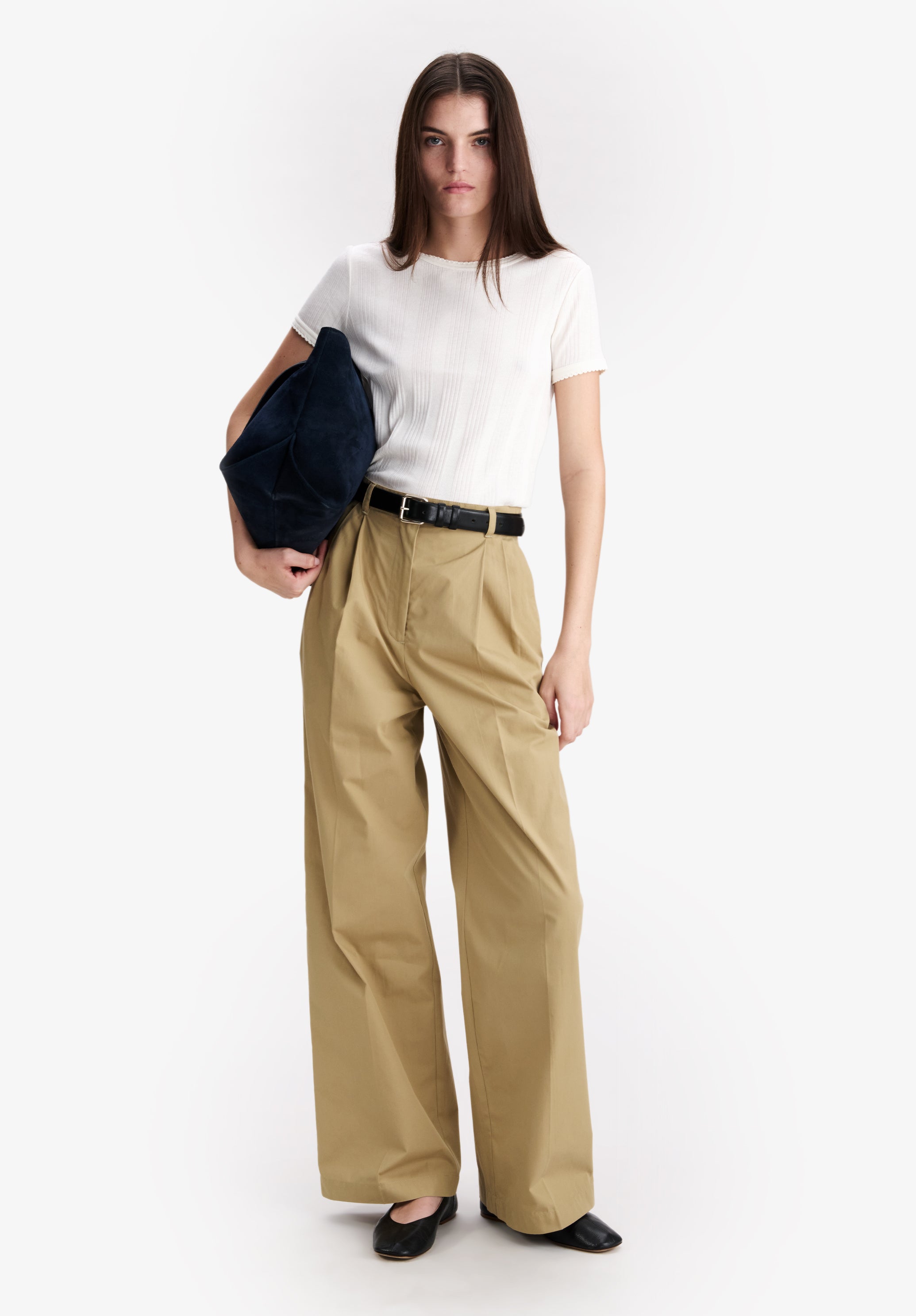 Straight trousers for women, high wasted pants | A.P.C.