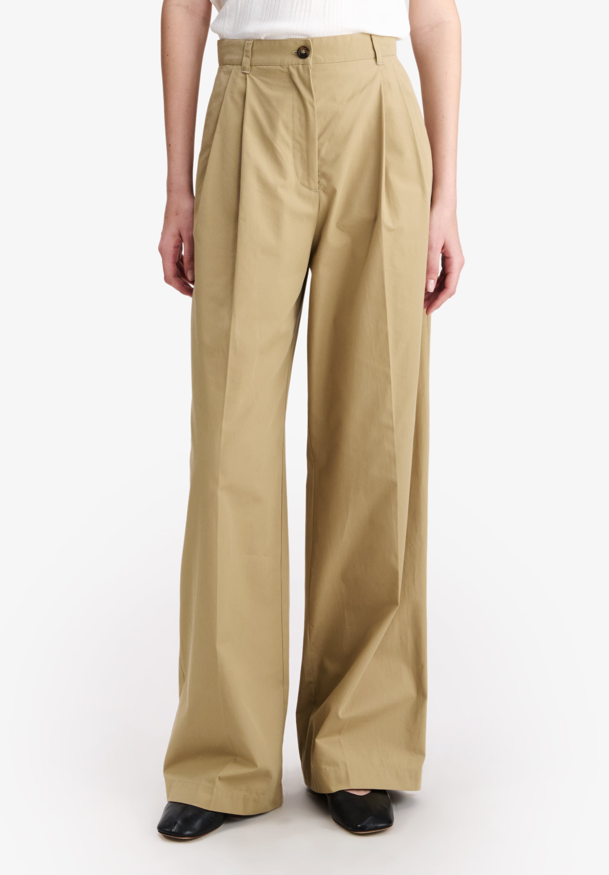 Straight trousers for women, high wasted pants | A.P.C.