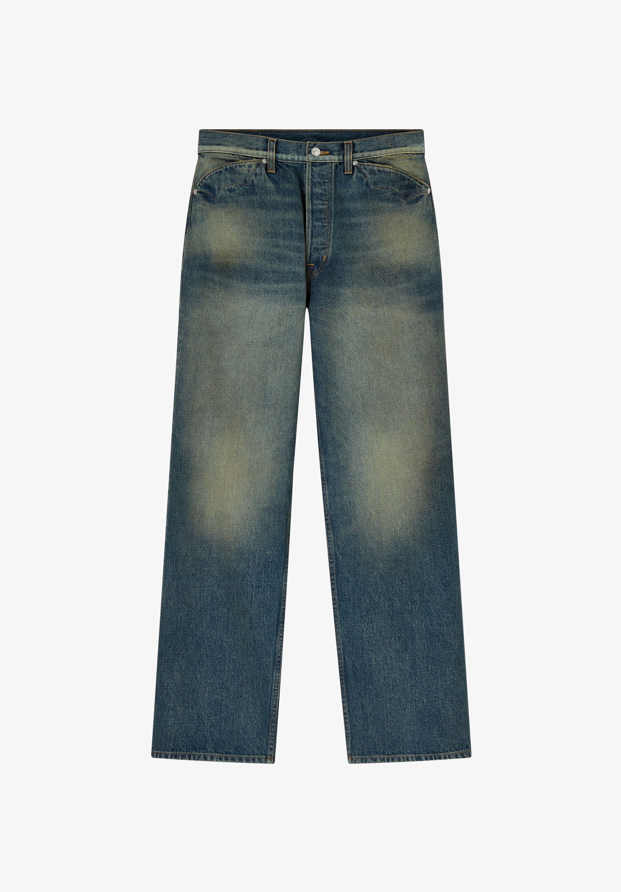 A.P.C. x Brain Dead Type 00 selvedge denim pants - 0