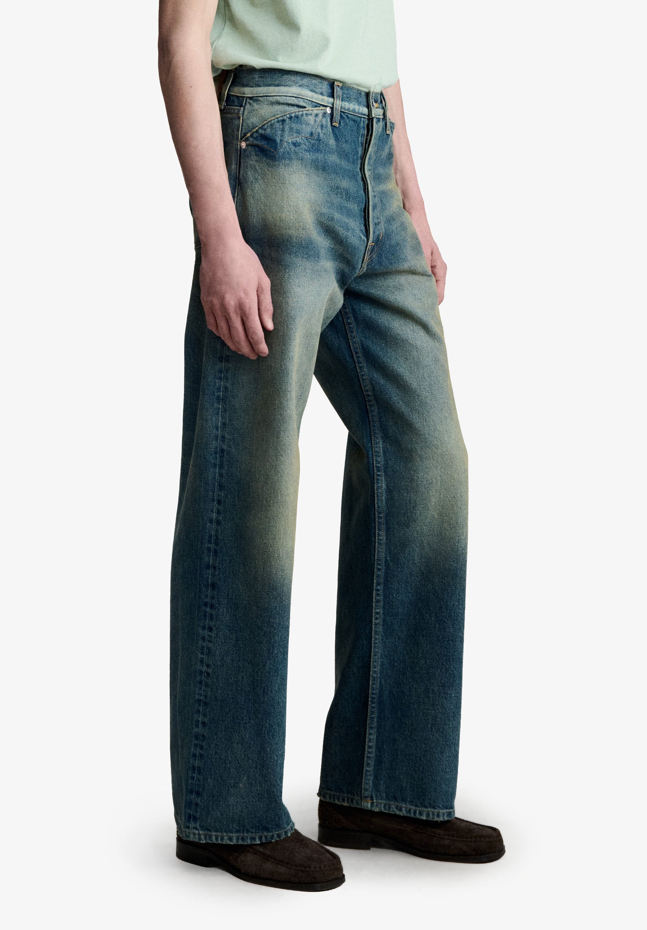 A.P.C. x Brain Dead Type 00 selvedge denim pants