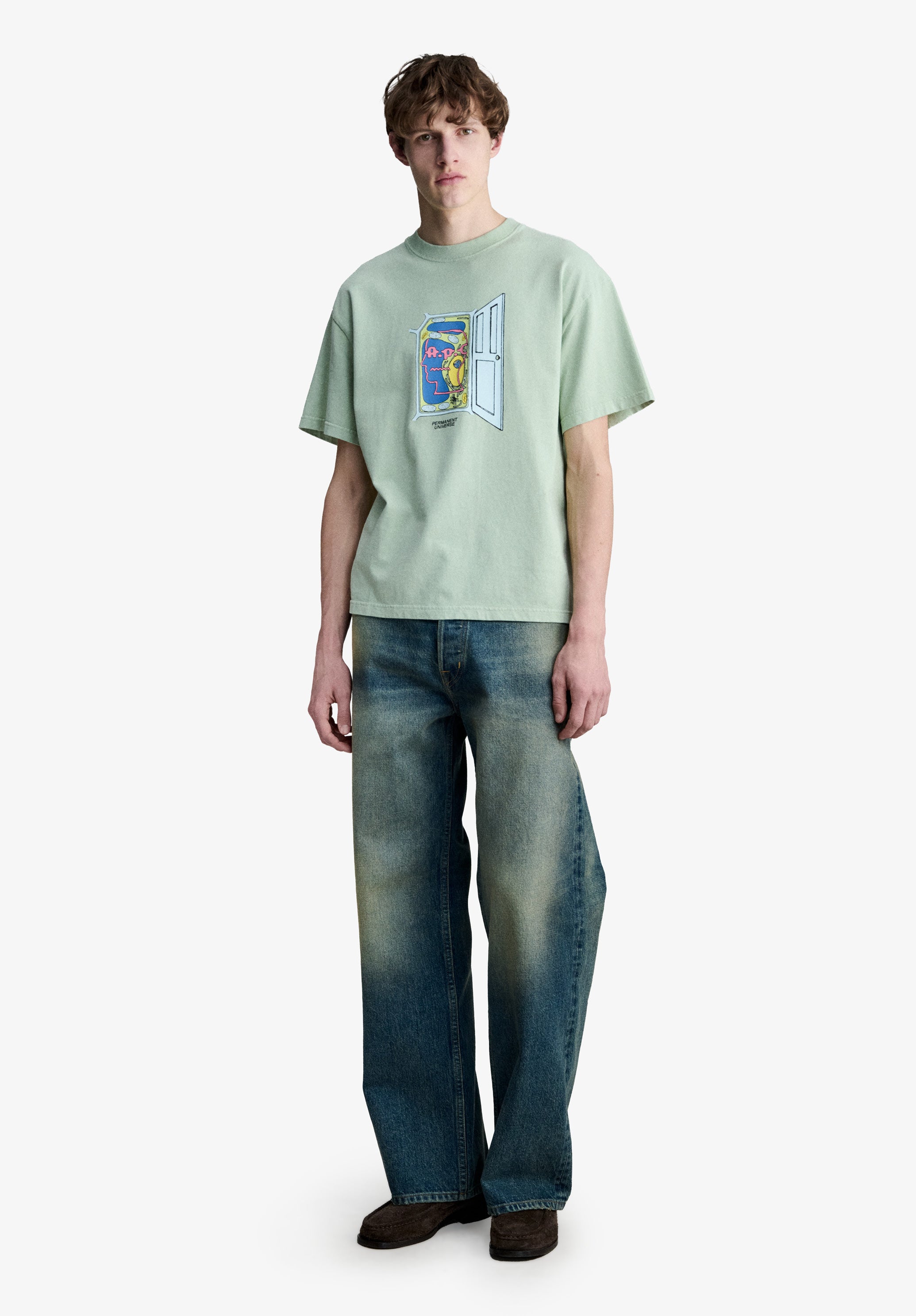 A.P.C. x Brain Dead Permanent Universe T-shirt