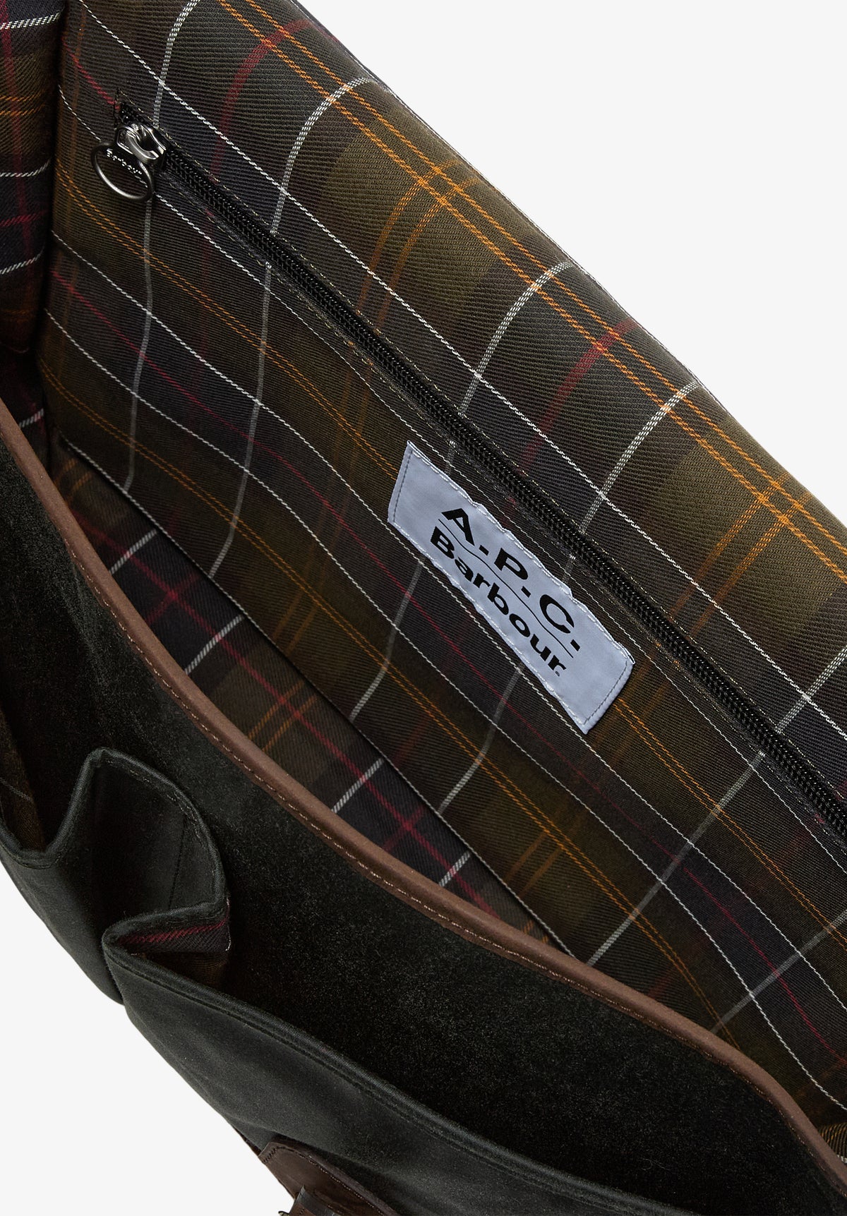 Wax Tarras Bag A.P.C X Barbour