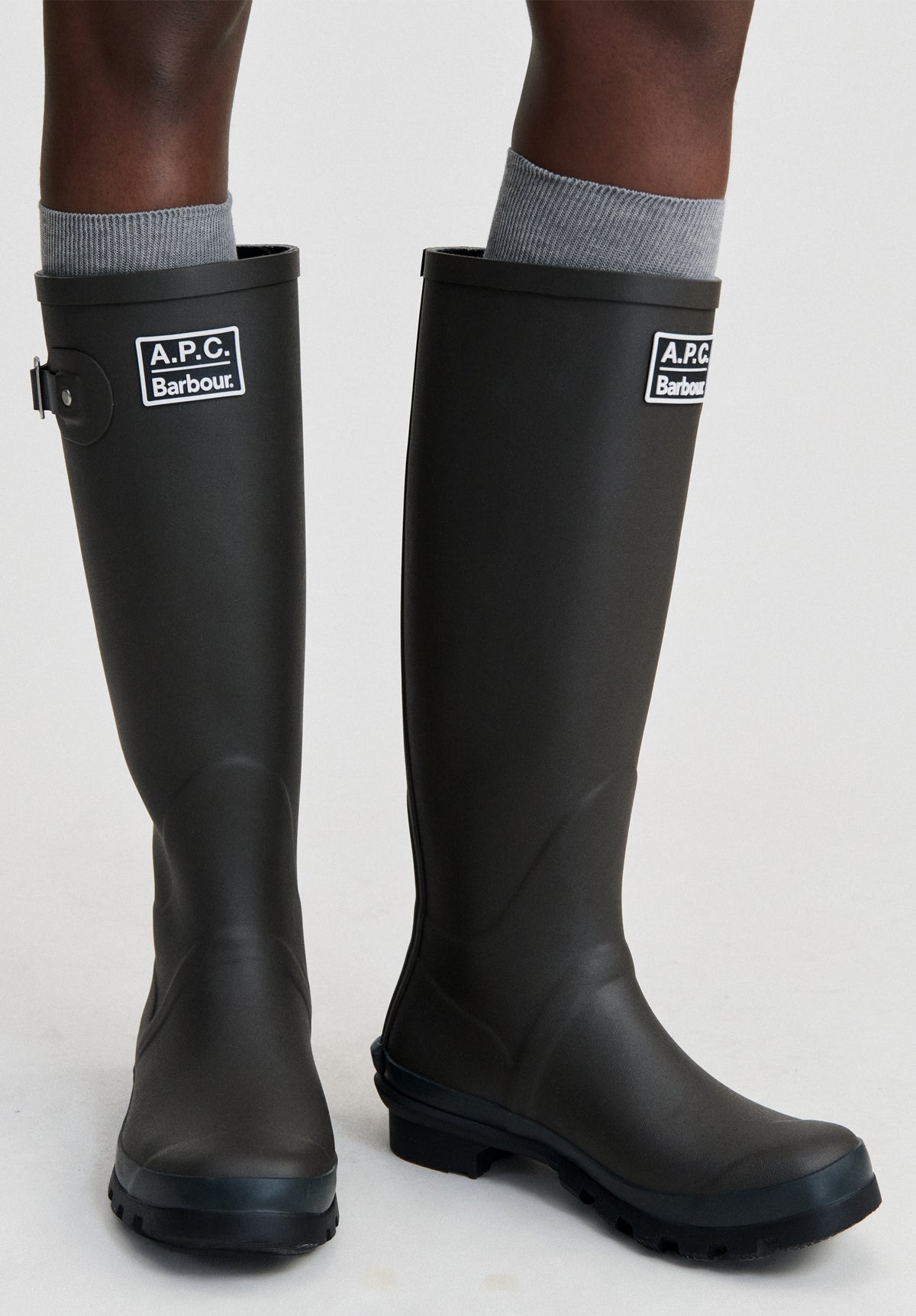 Tall Wellington A.P.C Barbour
