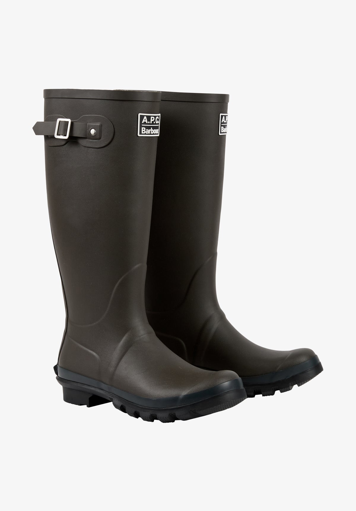 Tall Wellington A.P.C X Barbour