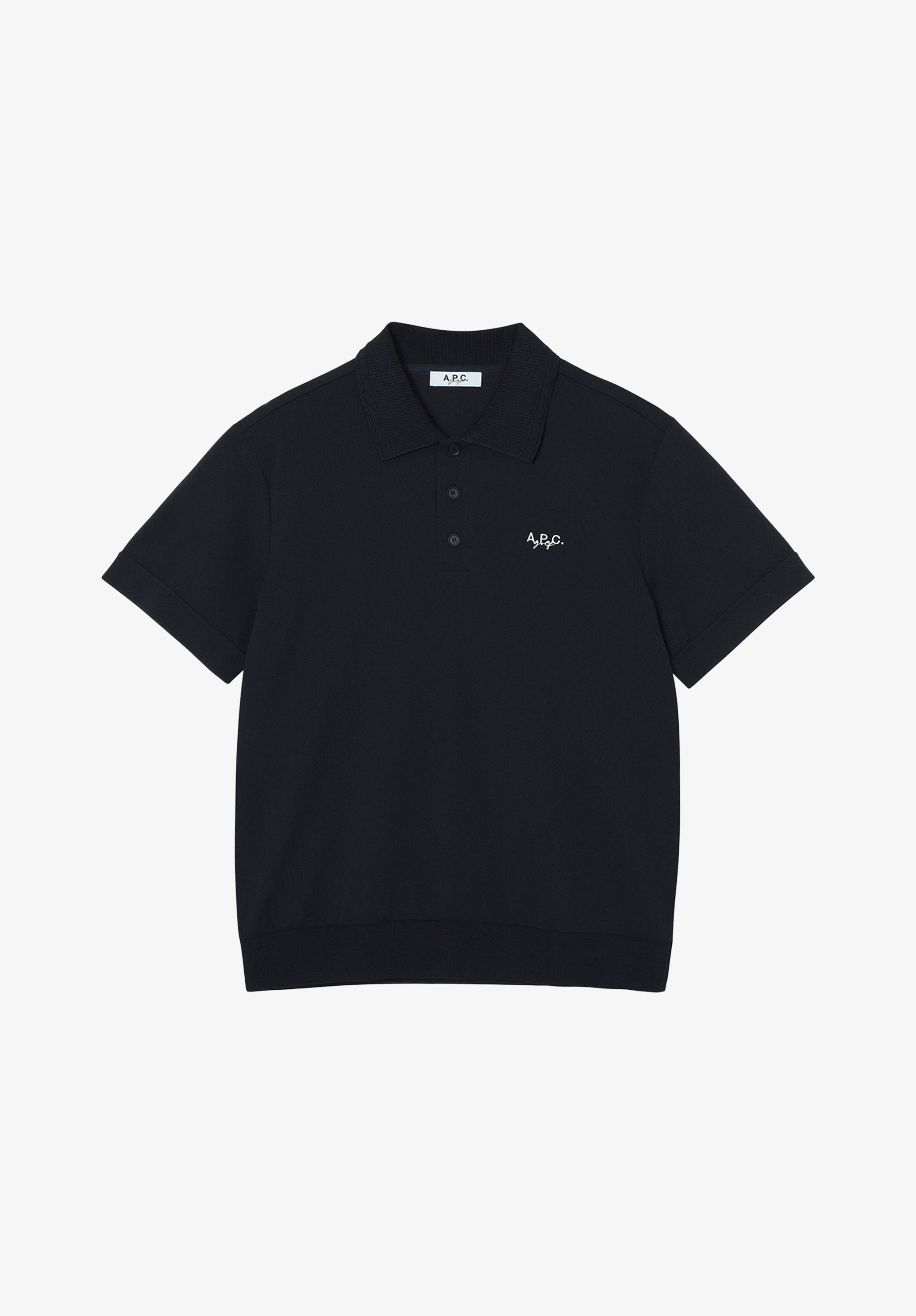 A.P.C. Golf logo polo shirt - 0