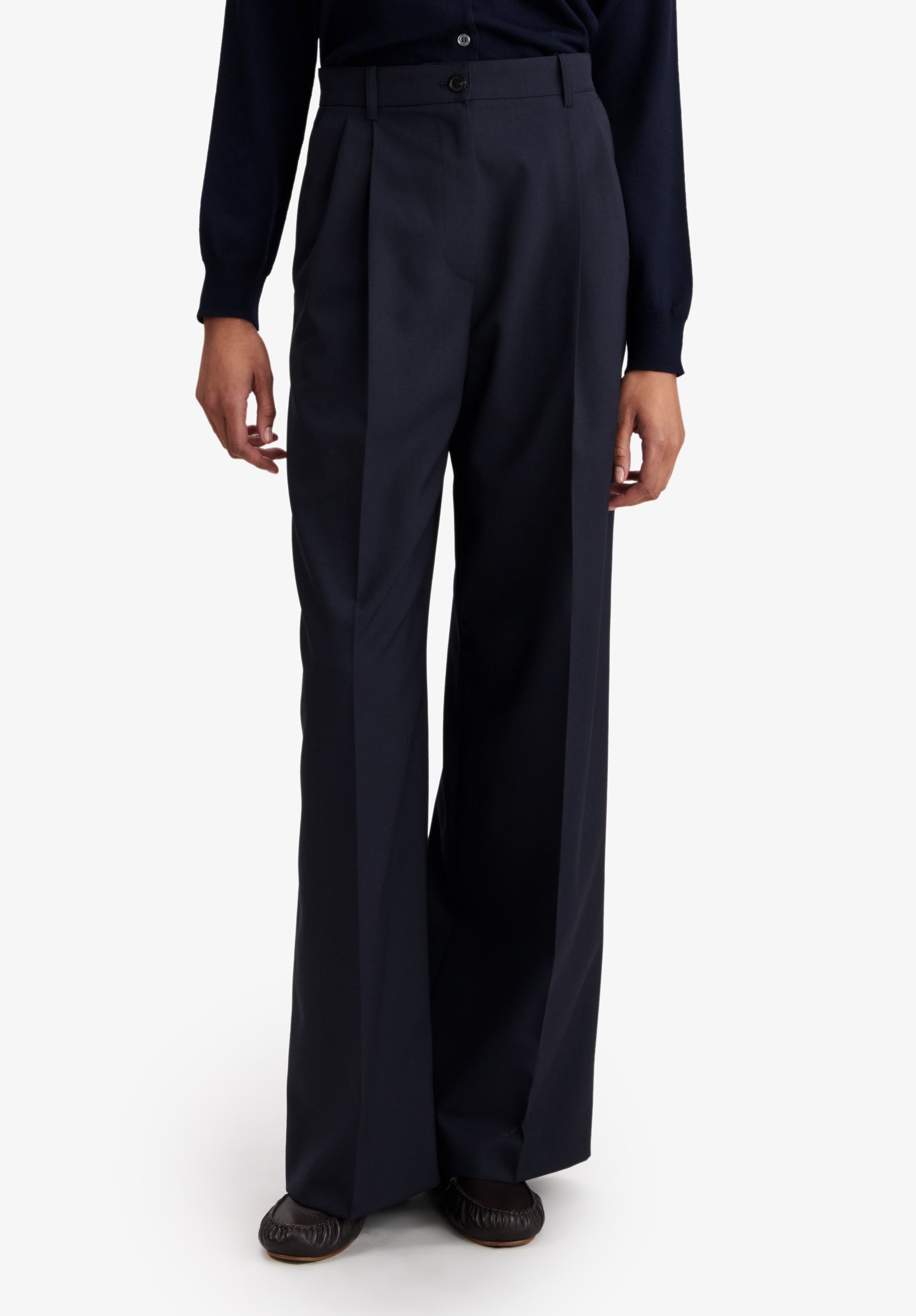 Straight trousers for women, high wasted pants | A.P.C.