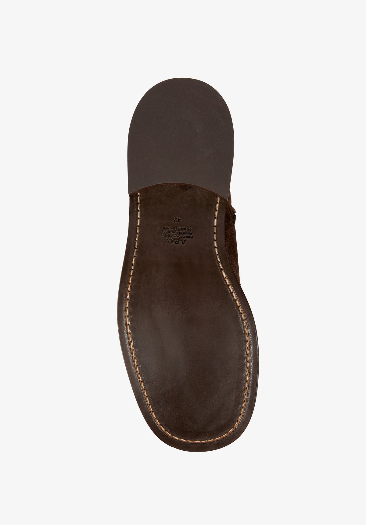 Suede split ankle boots - 4