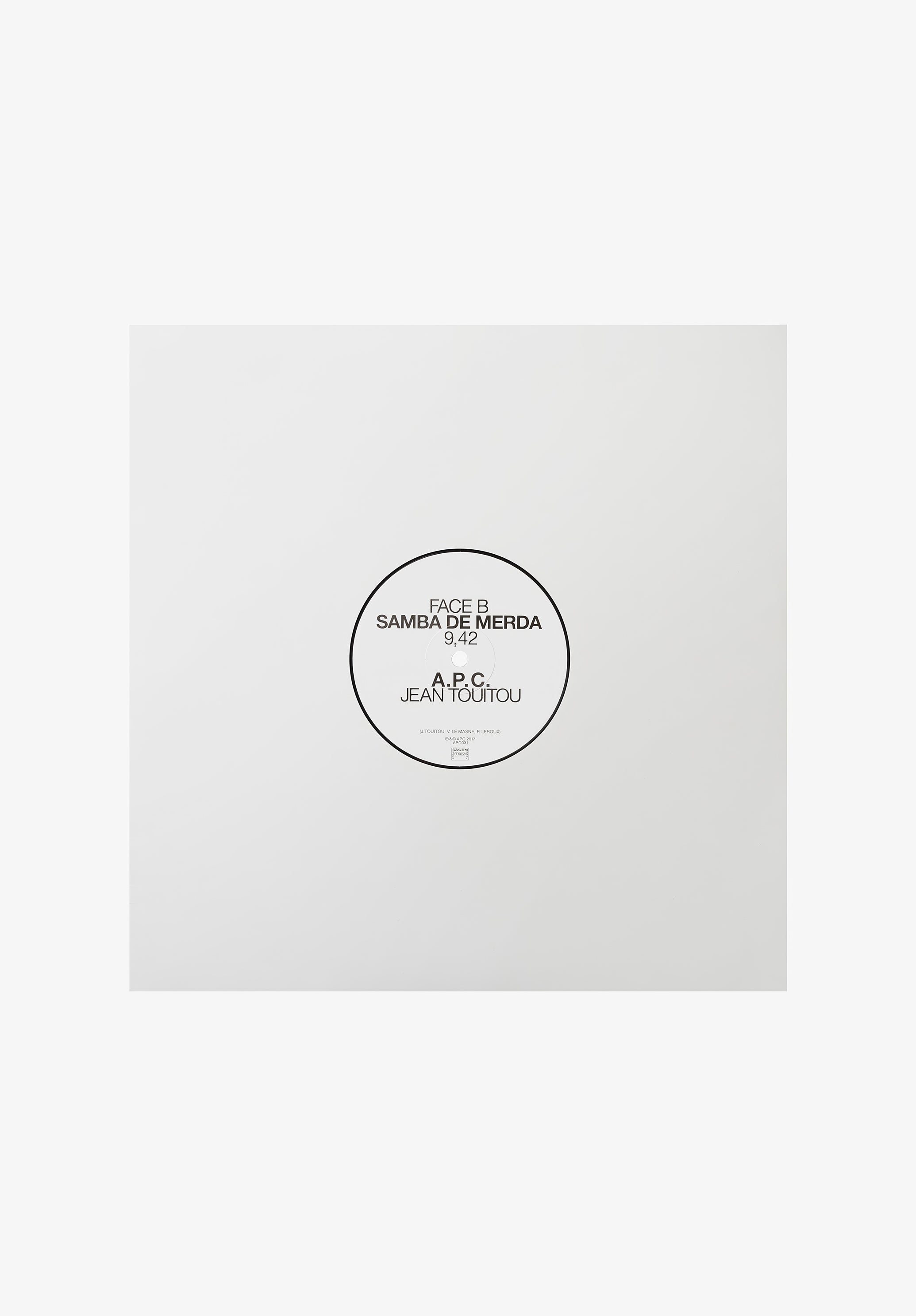 Svaluation/ Samba de Merda - Jean Touitou - 4