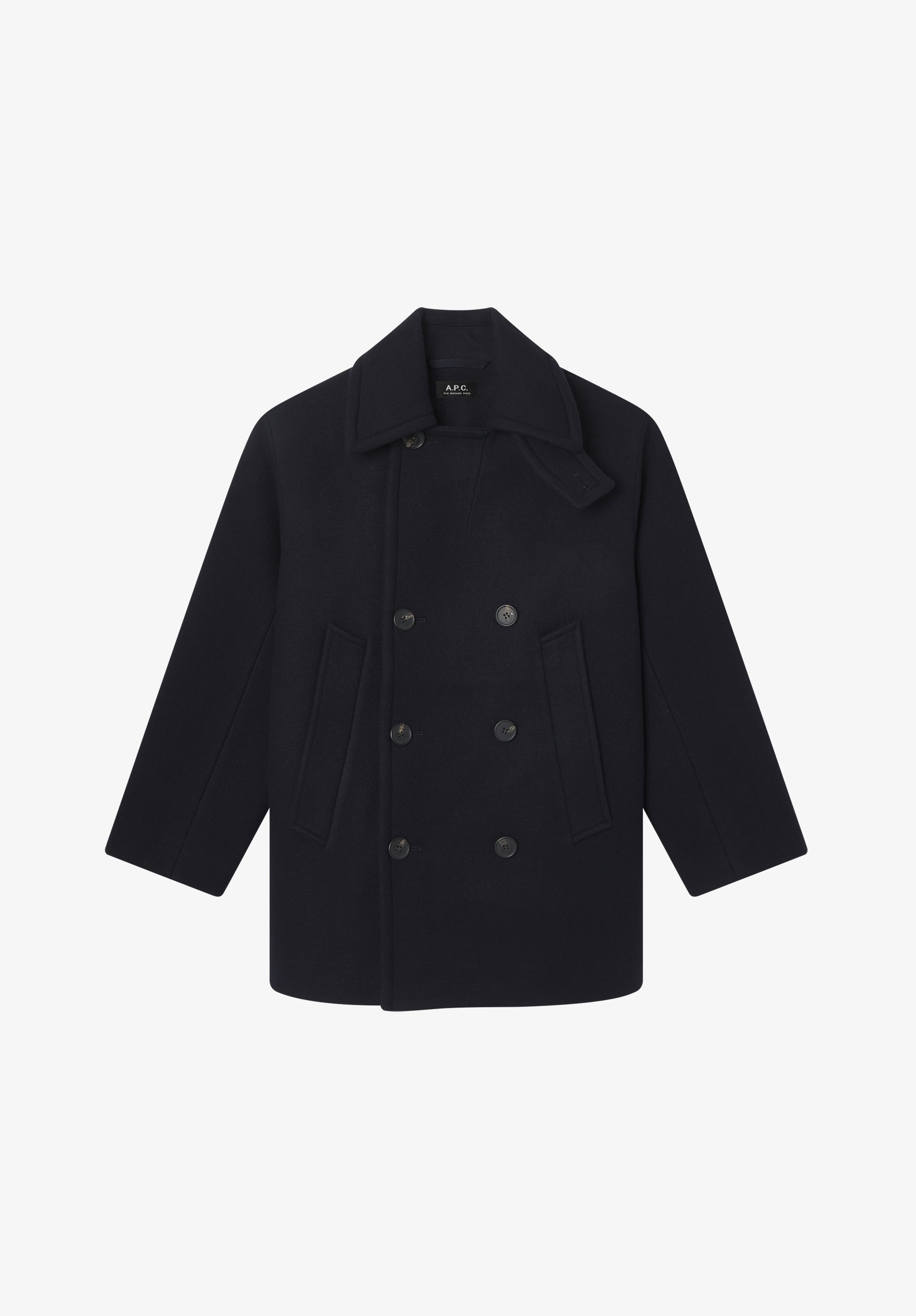 Recycled wool pea coat | A.P.C.