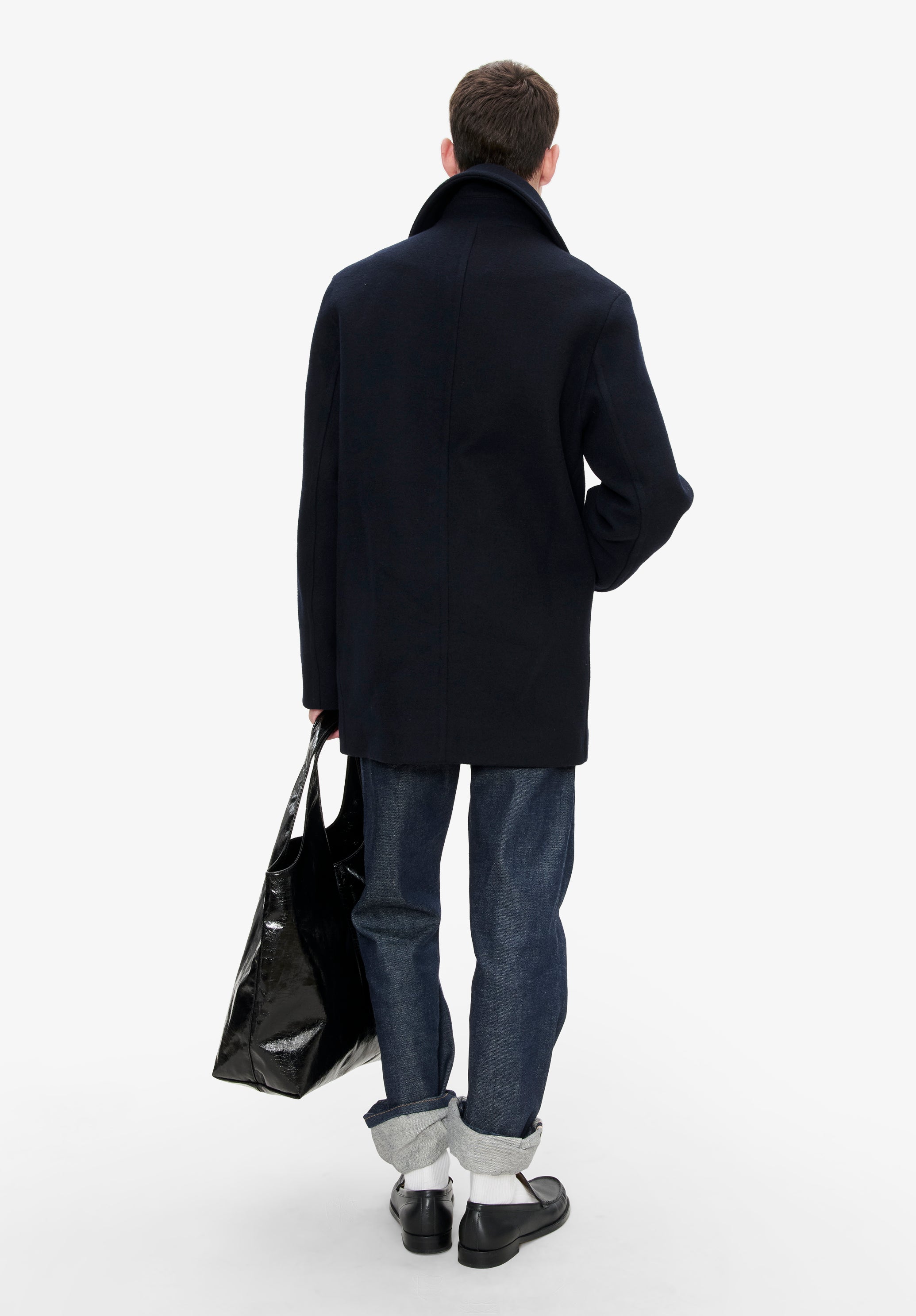 Recycled wool pea coat | A.P.C.