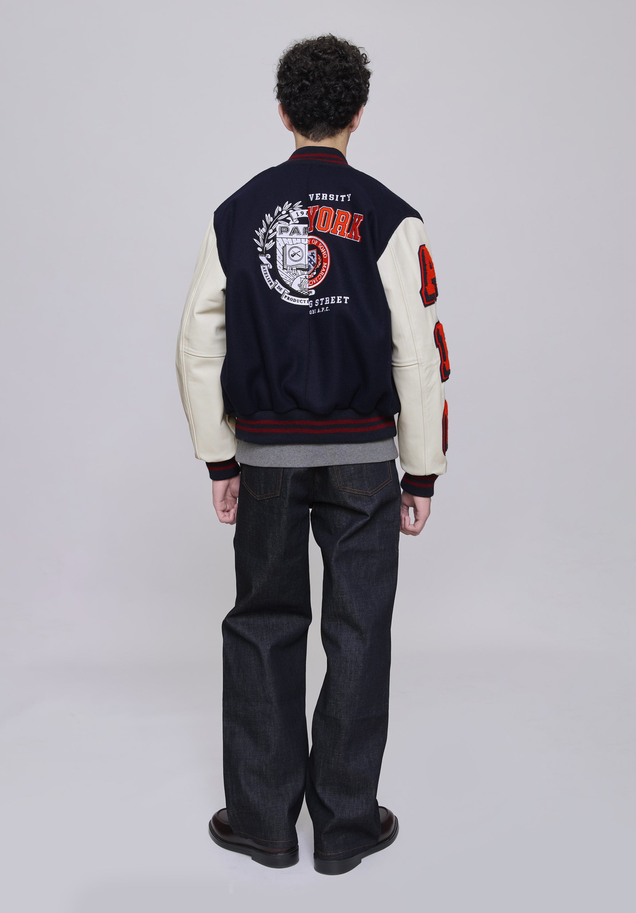 A.P.C. x Marc Jacobs. The  Varsity Jacket