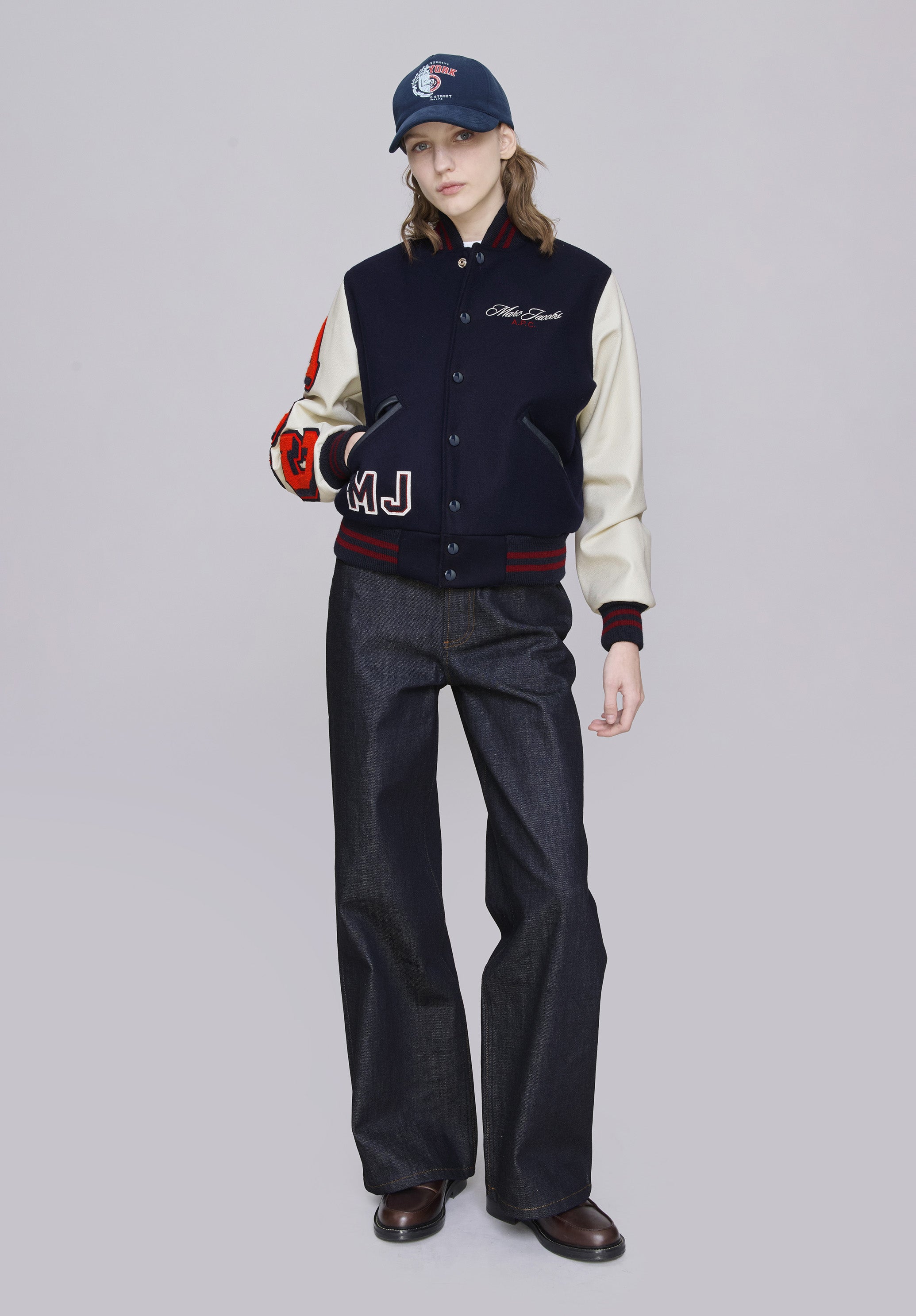 A.P.C. x Marc Jacobs. The  Varsity Jacket