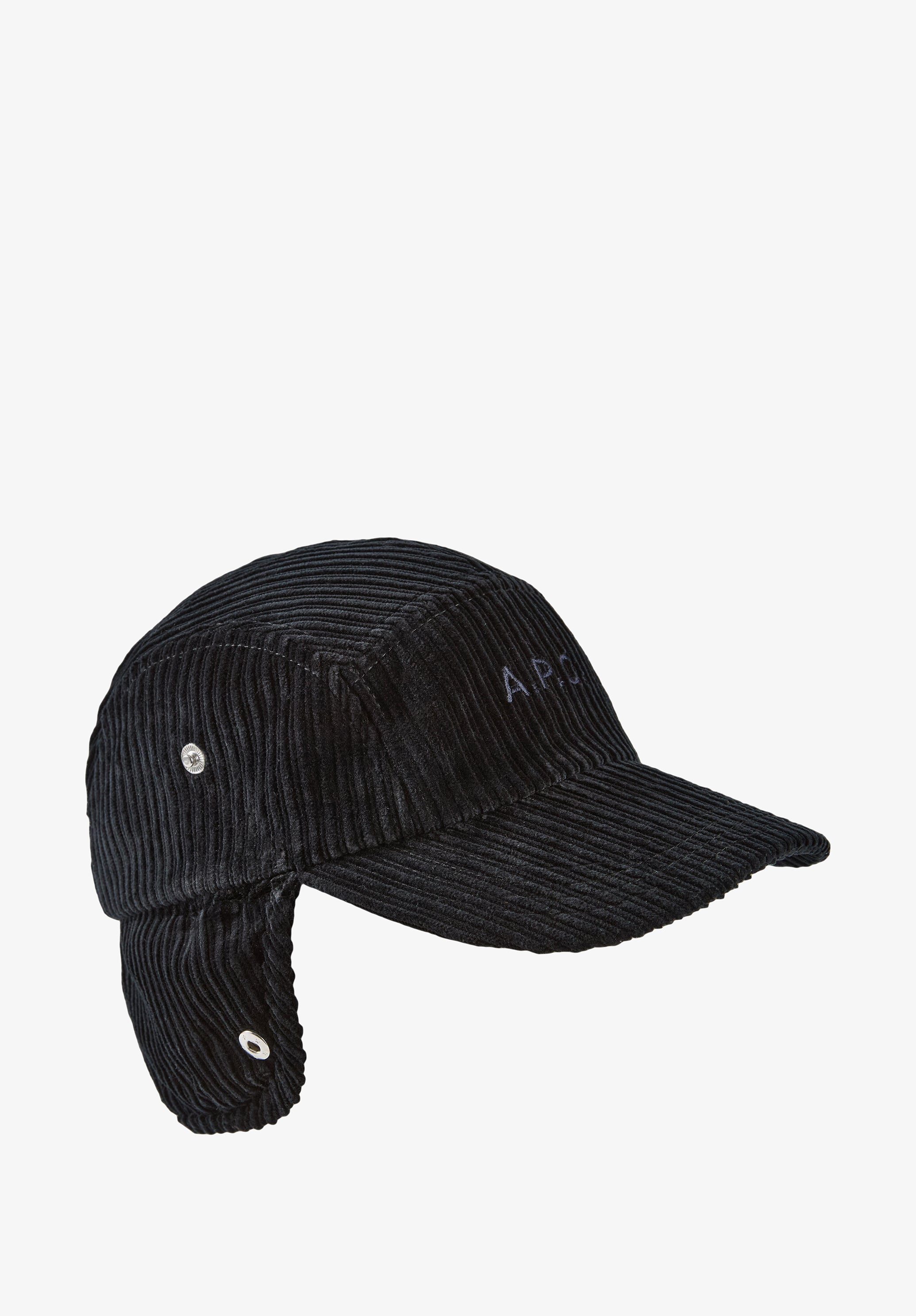 Corduroy and wool baseball cap - 3