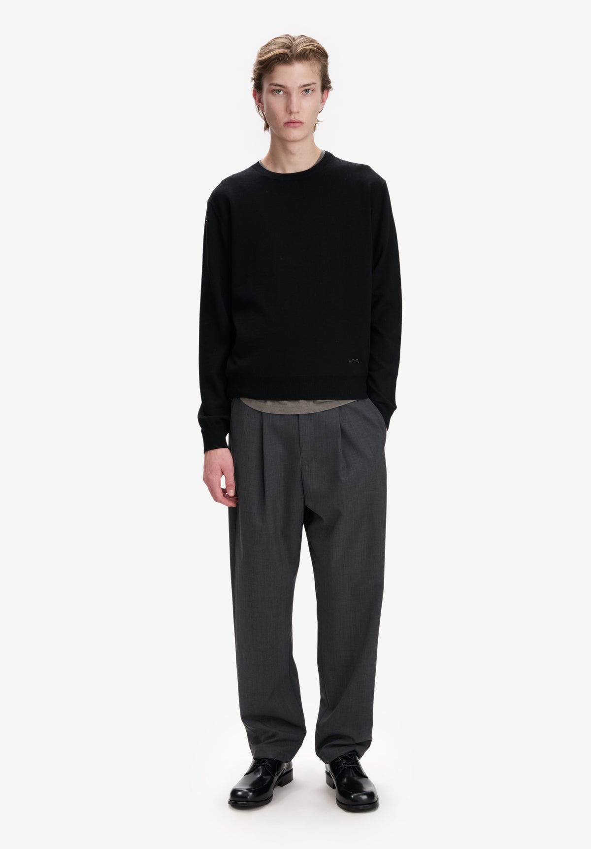 Sweater in merino wool - 1