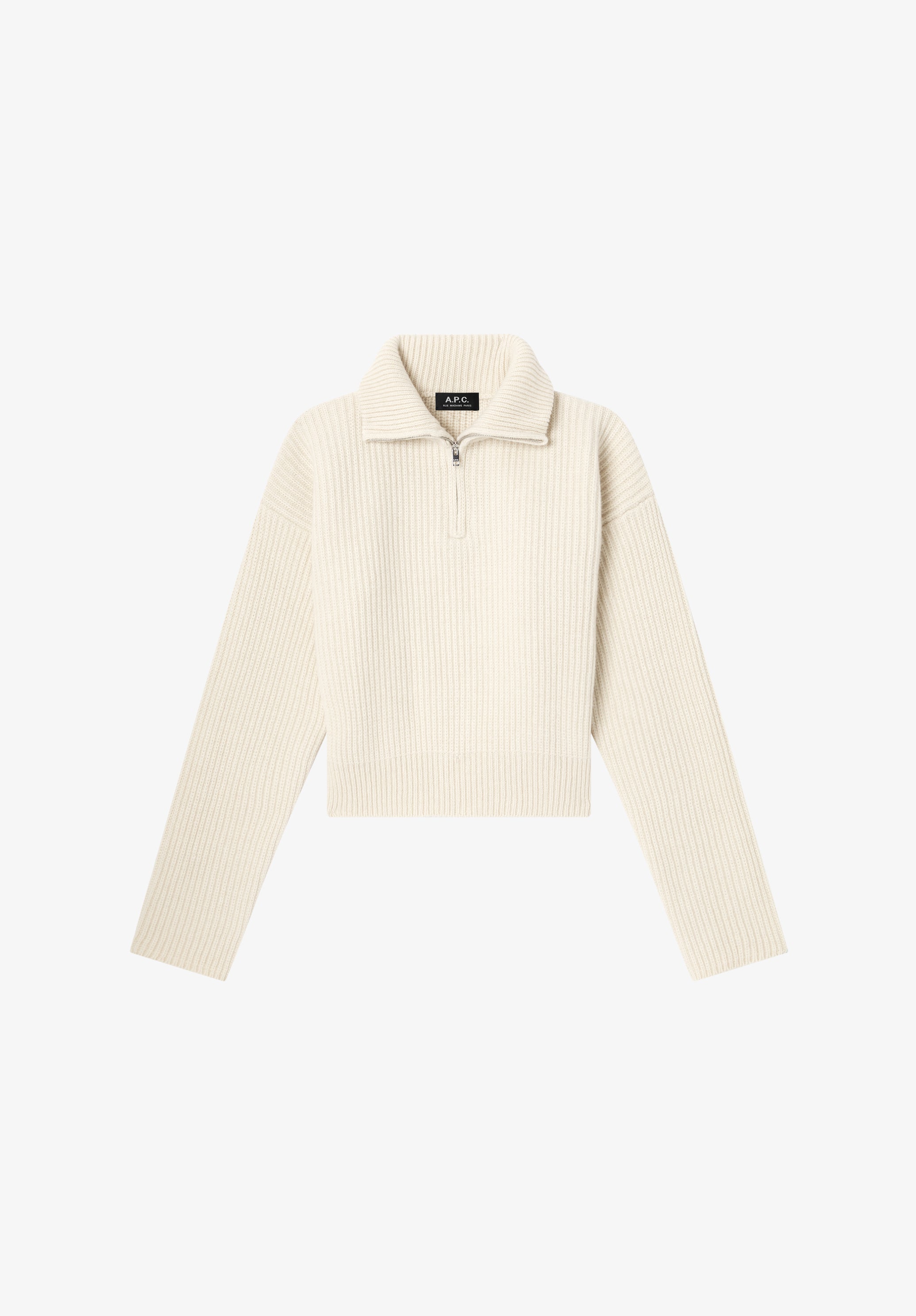 8YARDS Women's RIBSEPA-PULLOVER 2G ベージュM WVBBR-F23465AAD_00.jpg?v=