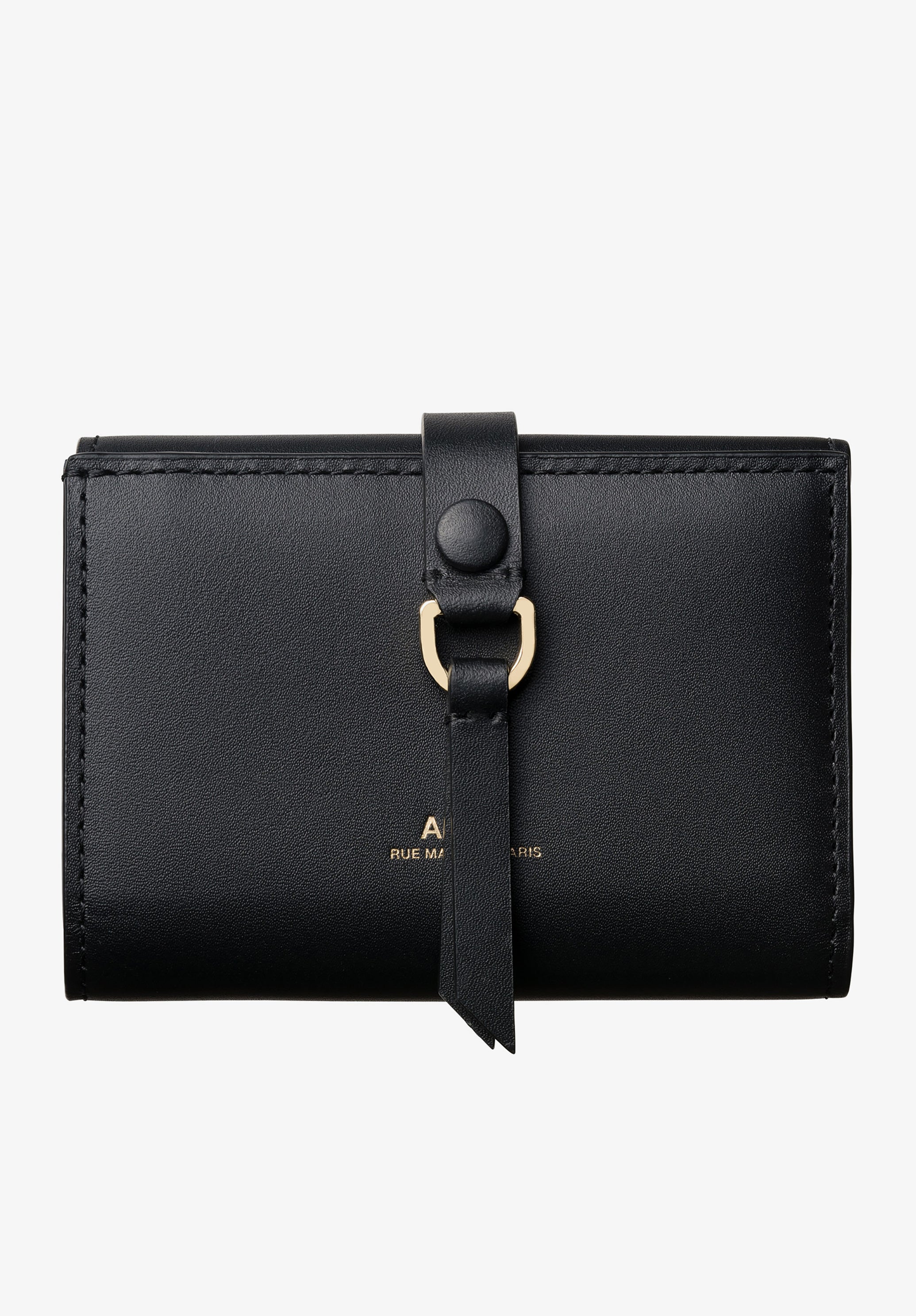 ★A.P.C.★ Noah Trifold Half Wallet Hazelnut PXAWVF63553CAD Noa trifold wallet Black | A.P.C.